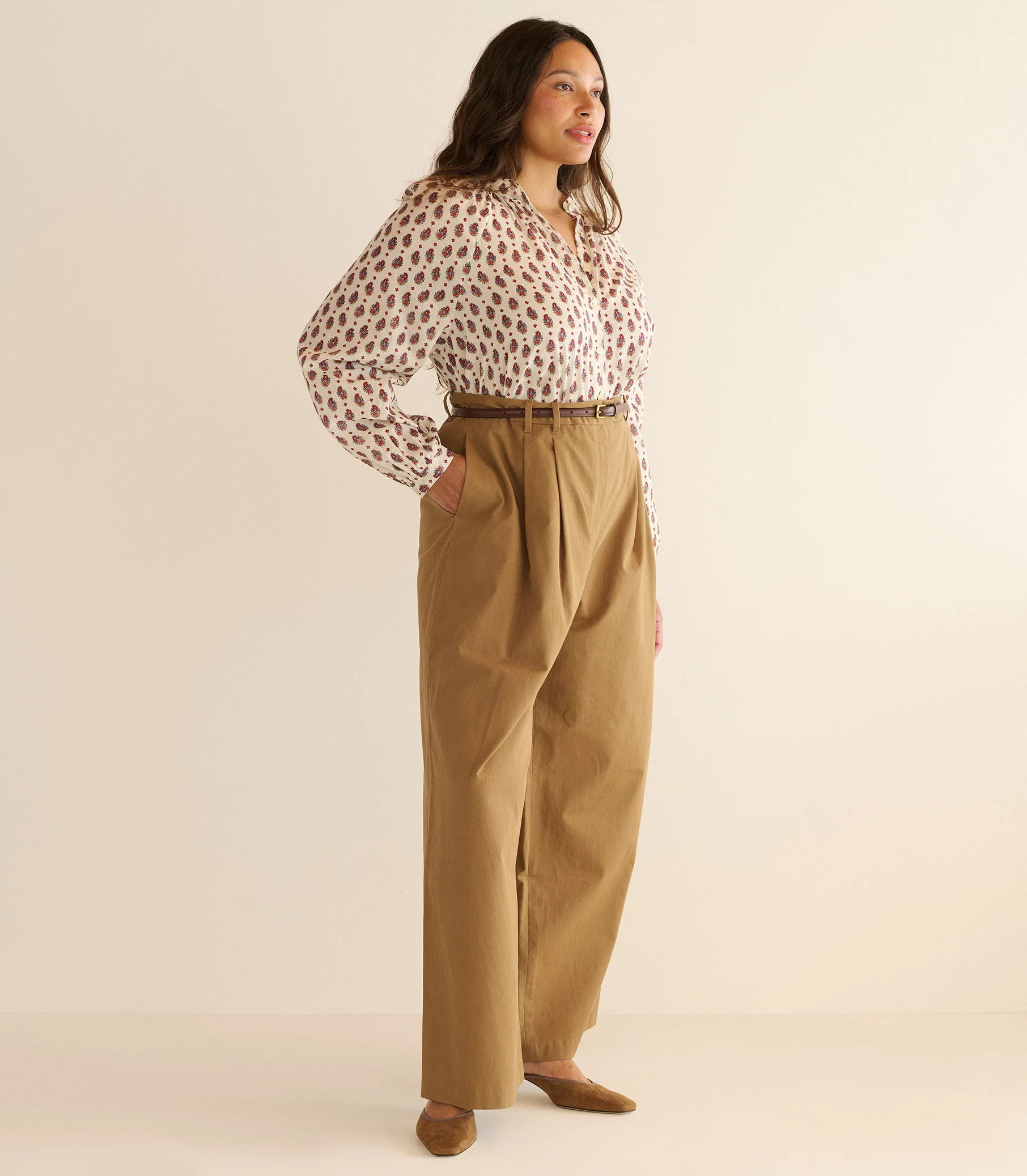 JULIENNE TOP -- PROVENCAL PAISLEY - Image 6