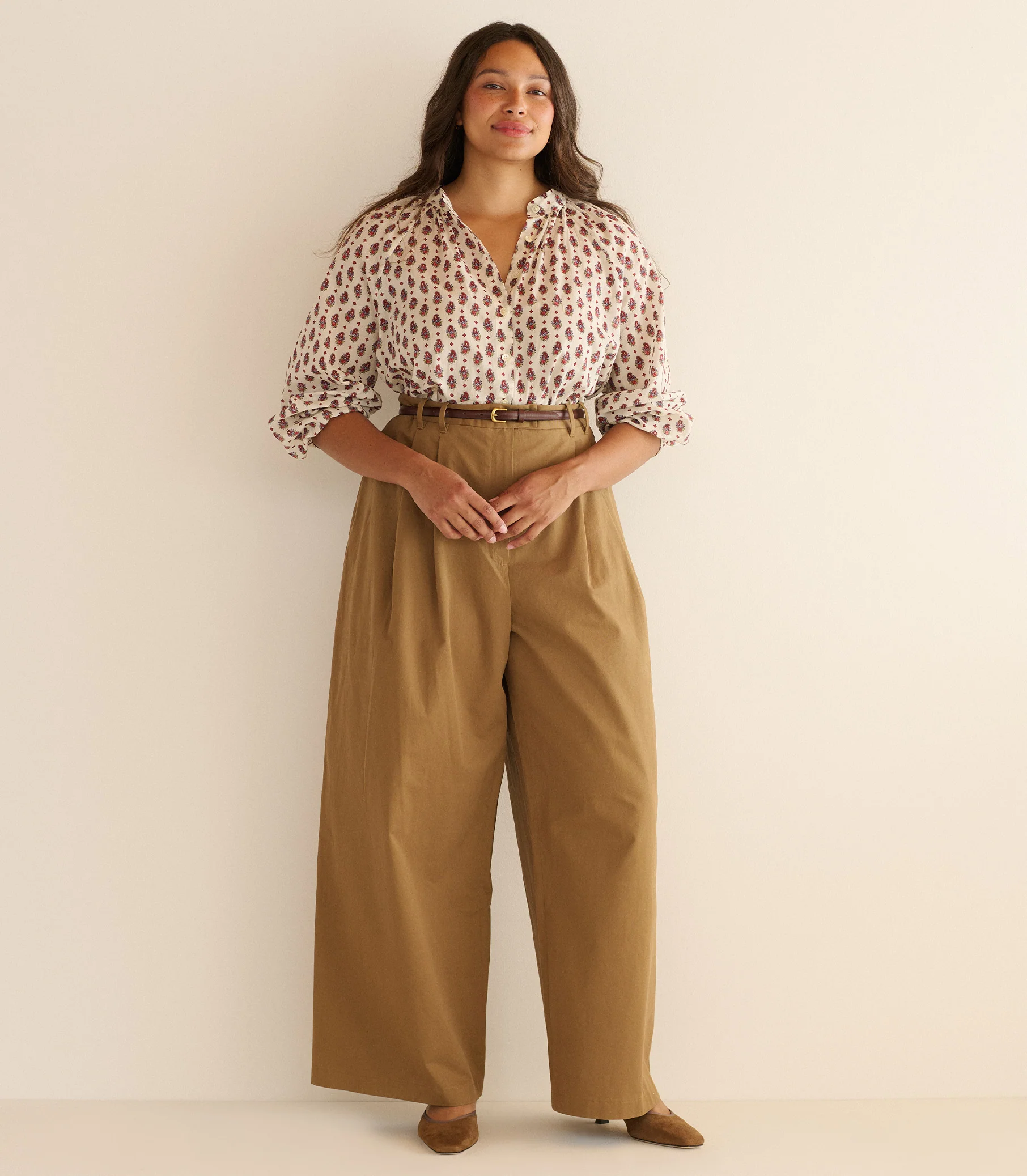 LISA PANT -- COYOTE - Image 5