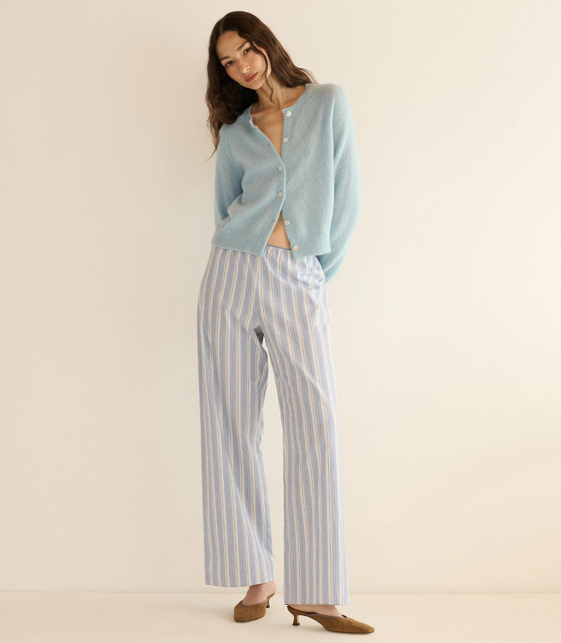 LAVONA PANT -- LOIRET STRIPE