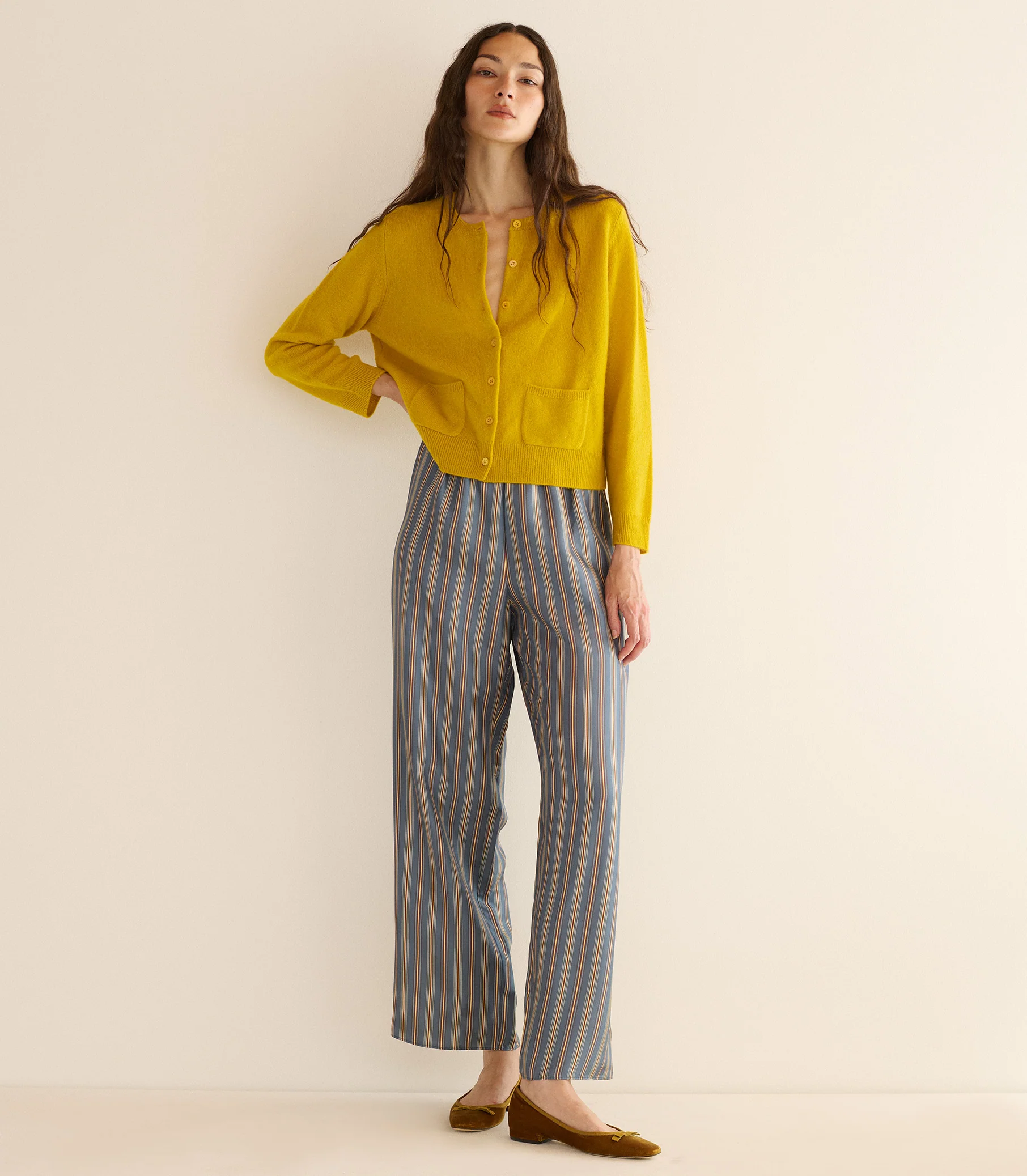 LAVONA PANT -- PIERROT STRIPE