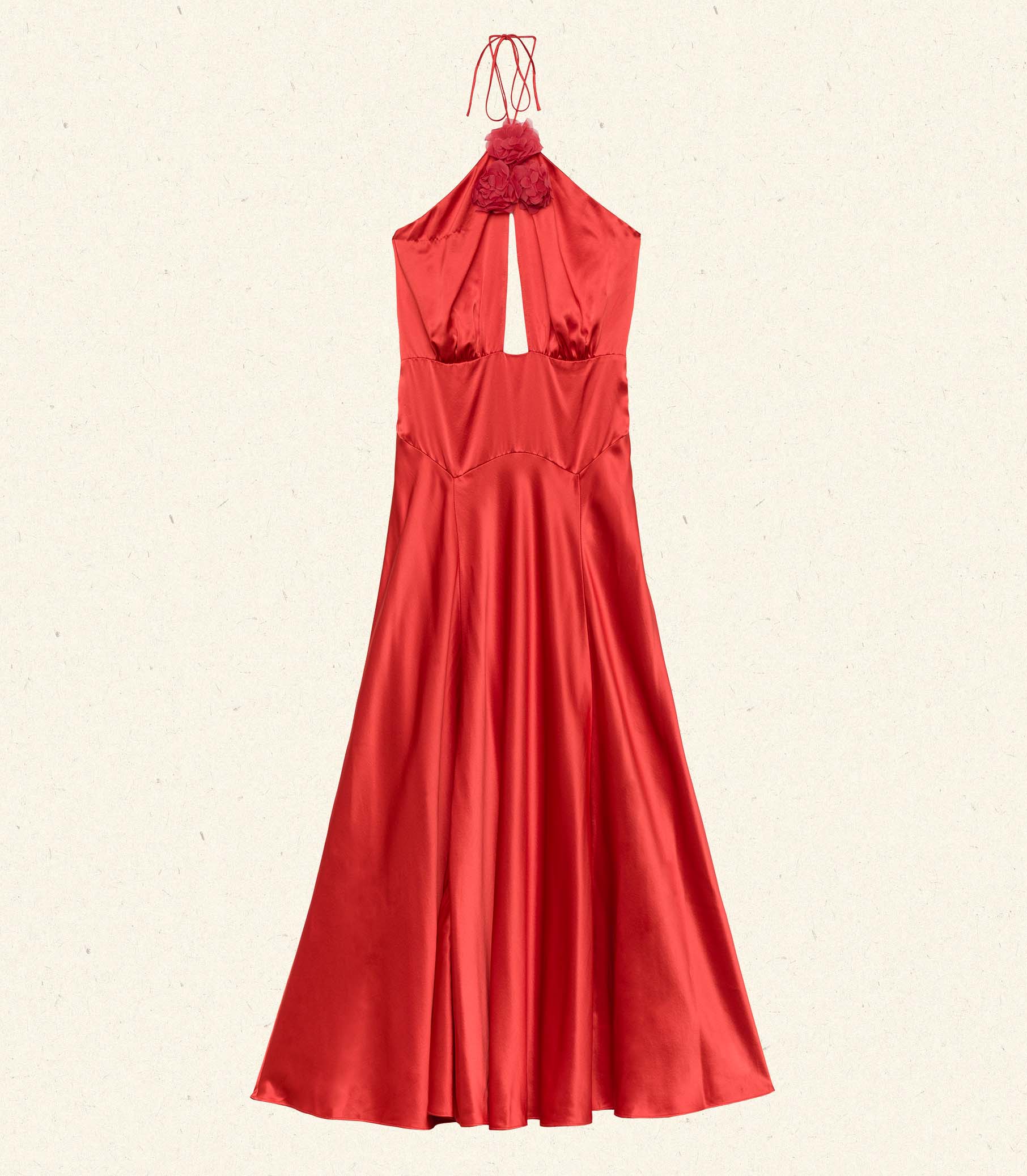 LILAIA DRESS -- FIERY CORAL - Image 7