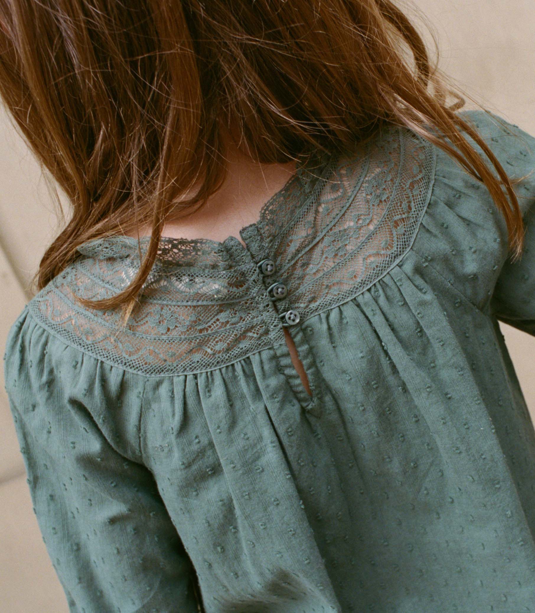 LILIA DRESS -- DUSTY PINE - Image 7