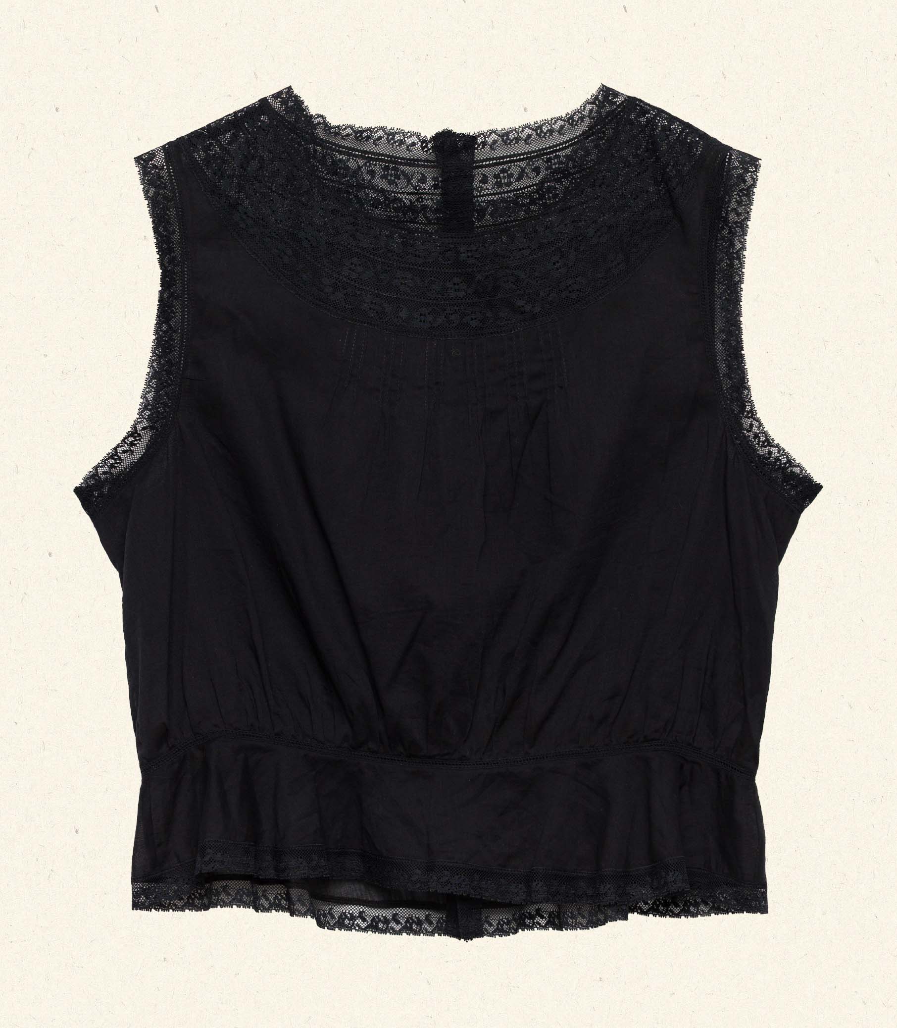 LILIBET TOP -- BLACK - Image 4