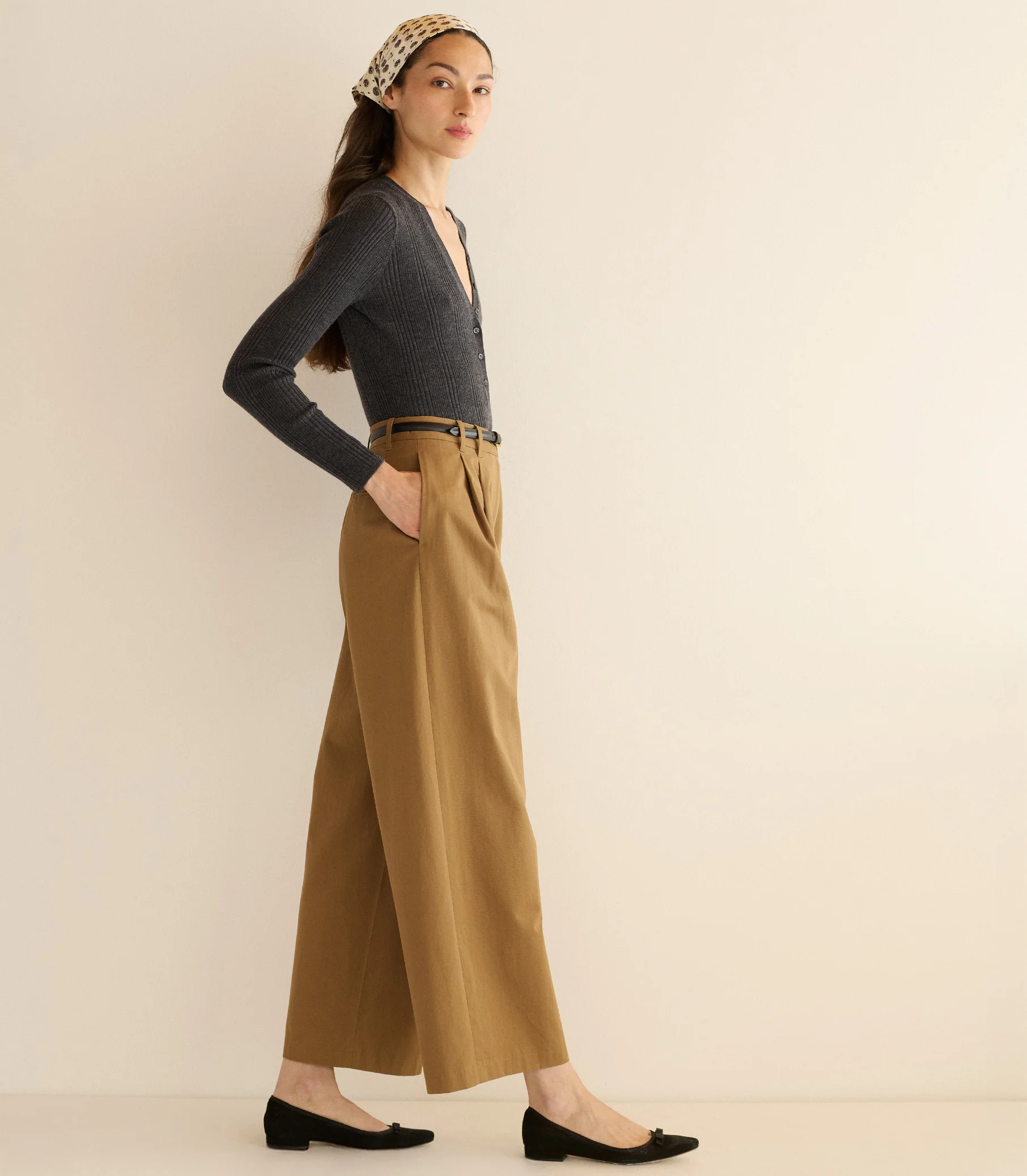 LISA PANT -- COYOTE - Image 4