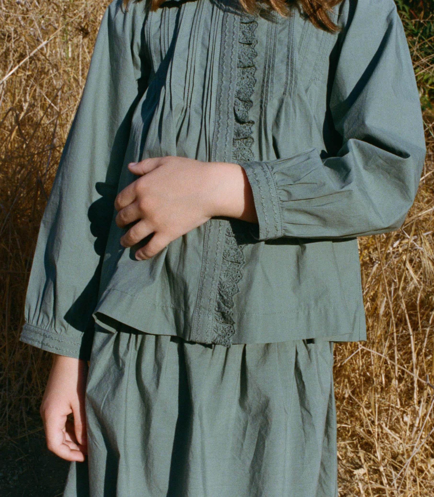 LYDIE TOP -- SOFT SPRUCE - Image 2