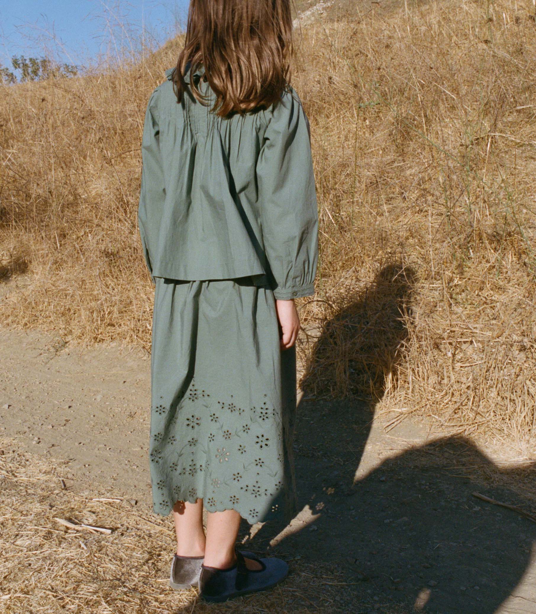 MACI SKIRT -- SOFT SPRUCE - Image 4