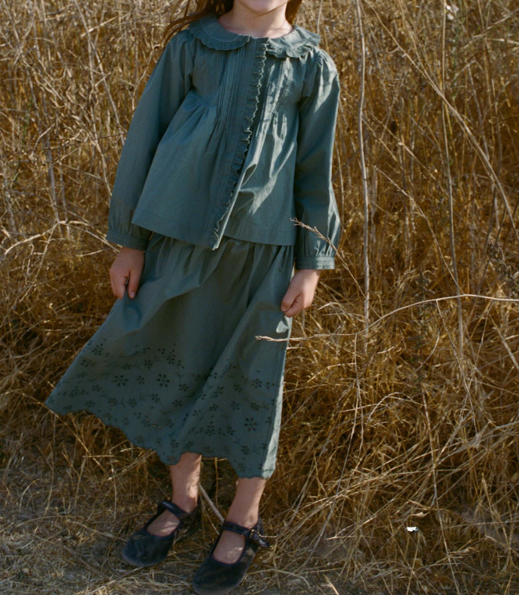 MACI SKIRT -- SOFT SPRUCE - Image 5