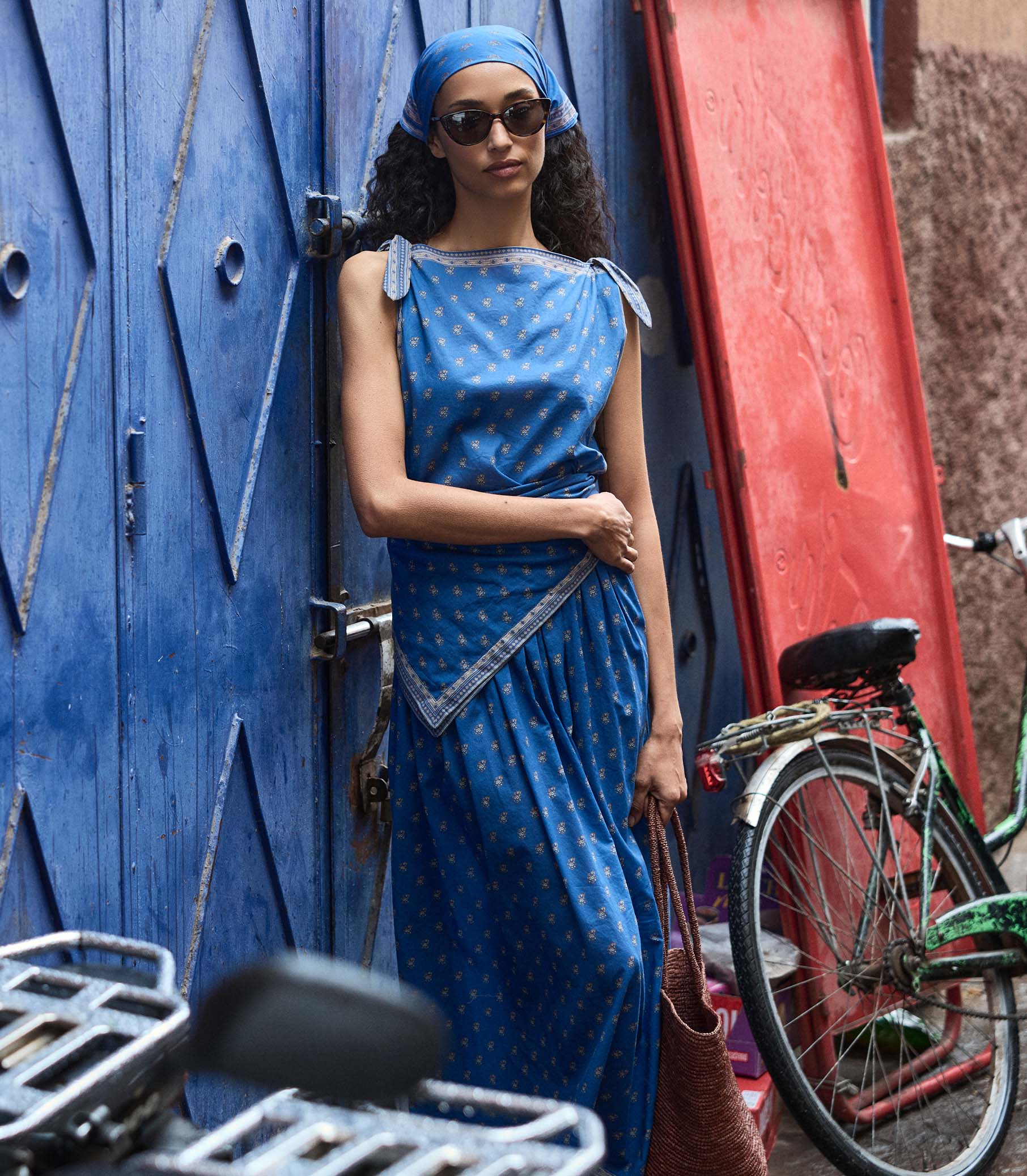 MARCIETTE SKIRT -- EARTHA PAISLEY - Image 11