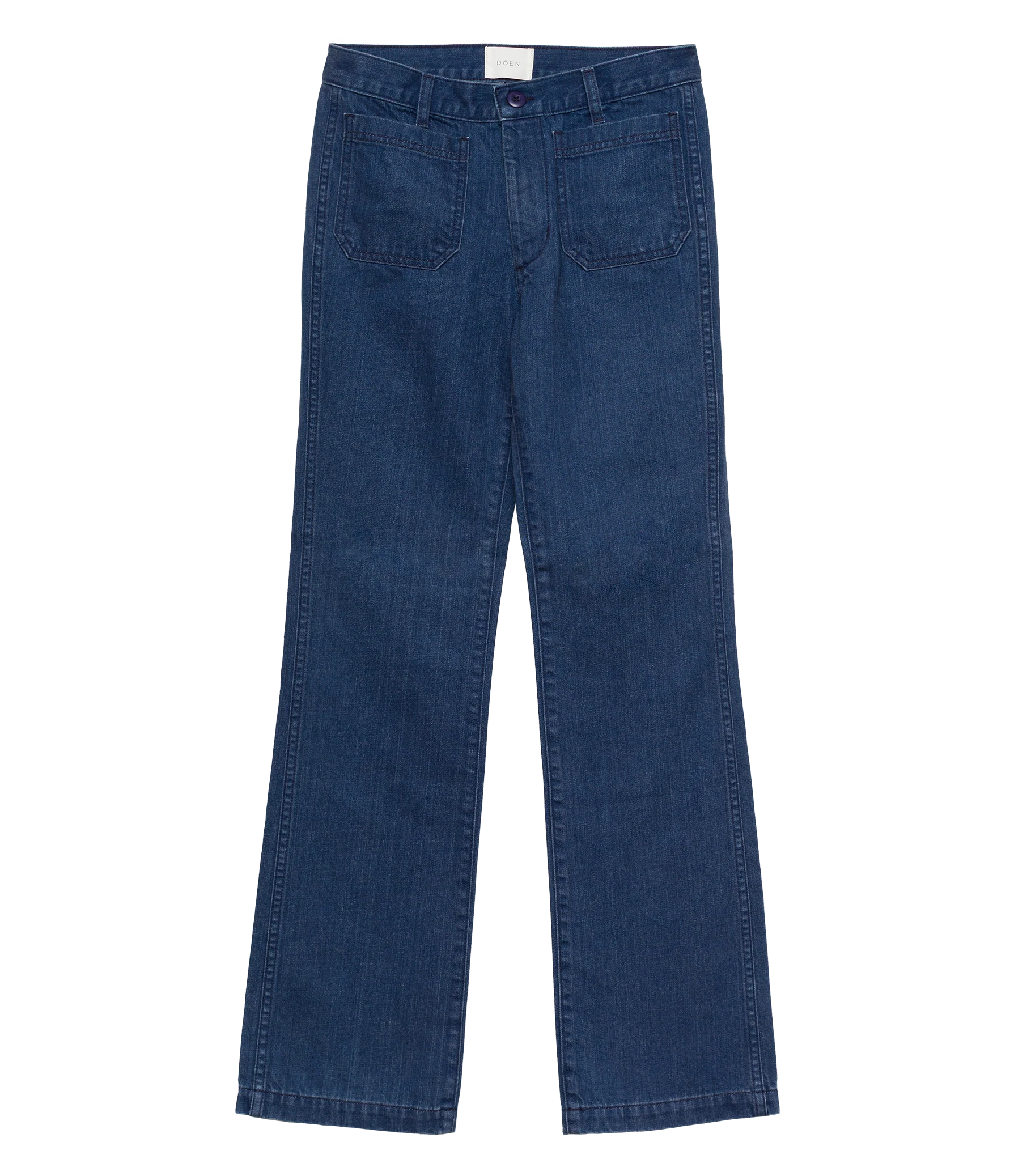 MARITIME MID RISE JEAN -- SIRENES WASH - Image 7