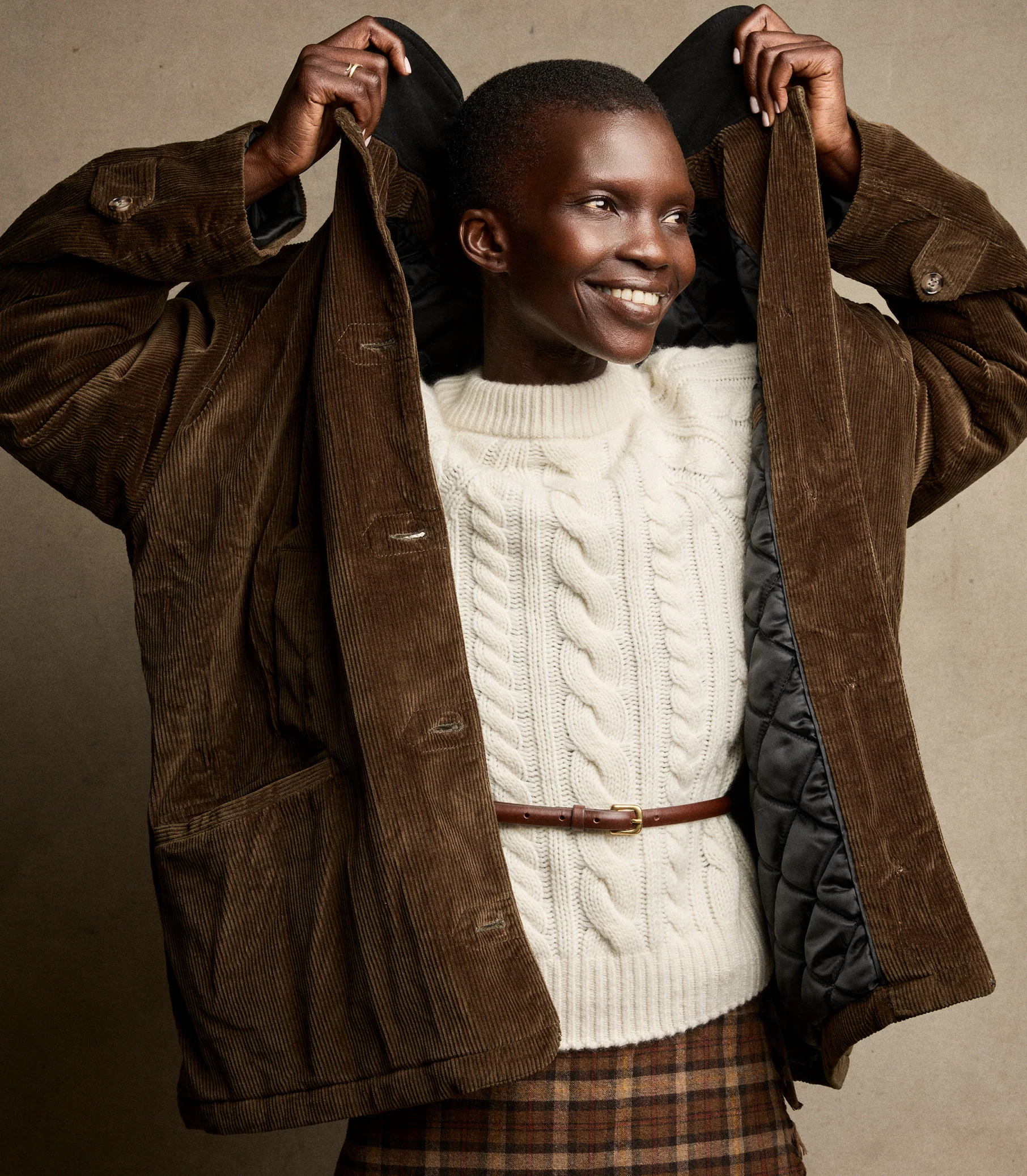 MARLOWE CASHMERE SWEATER -- IVORY - Image 5