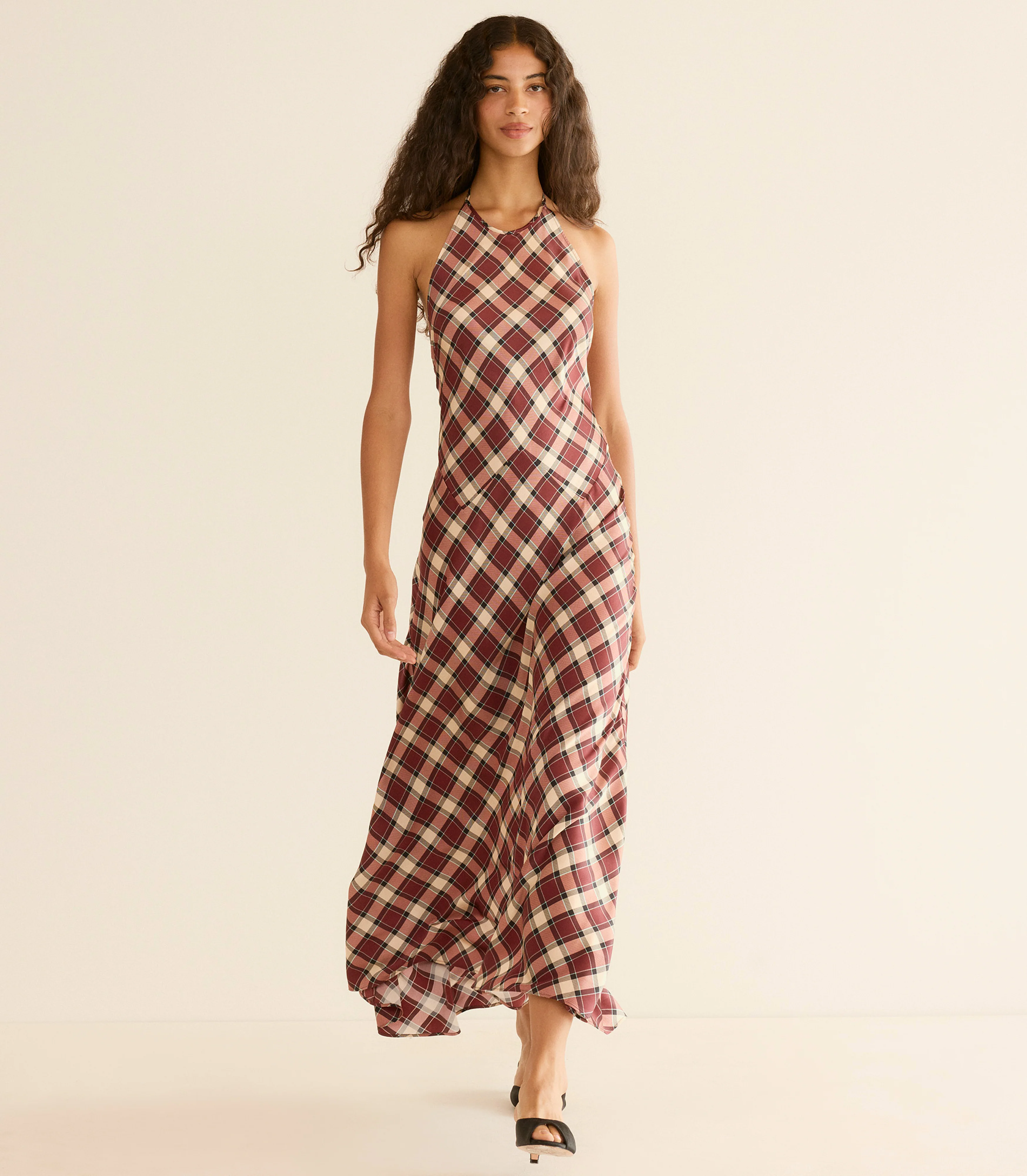 MAXIME DRESS -- NORFOLK PLAID - Image 6