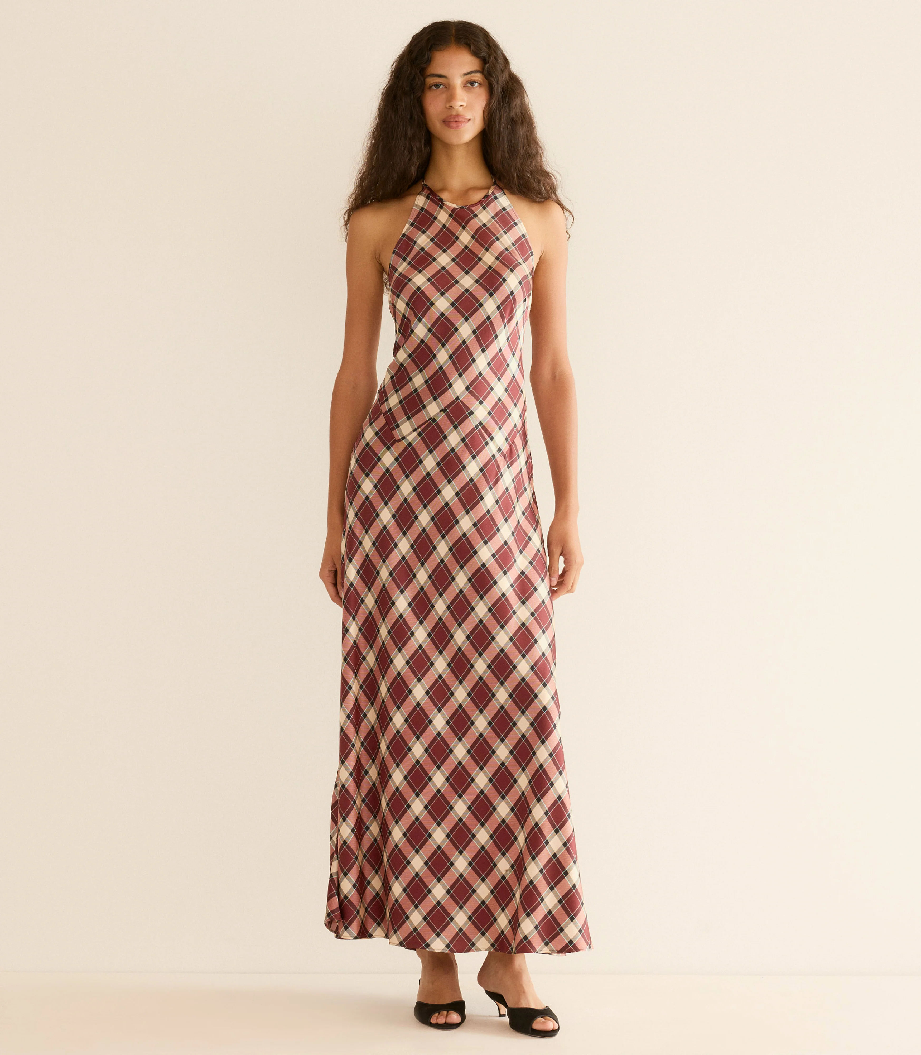MAXIME DRESS -- NORFOLK PLAID - Image 7