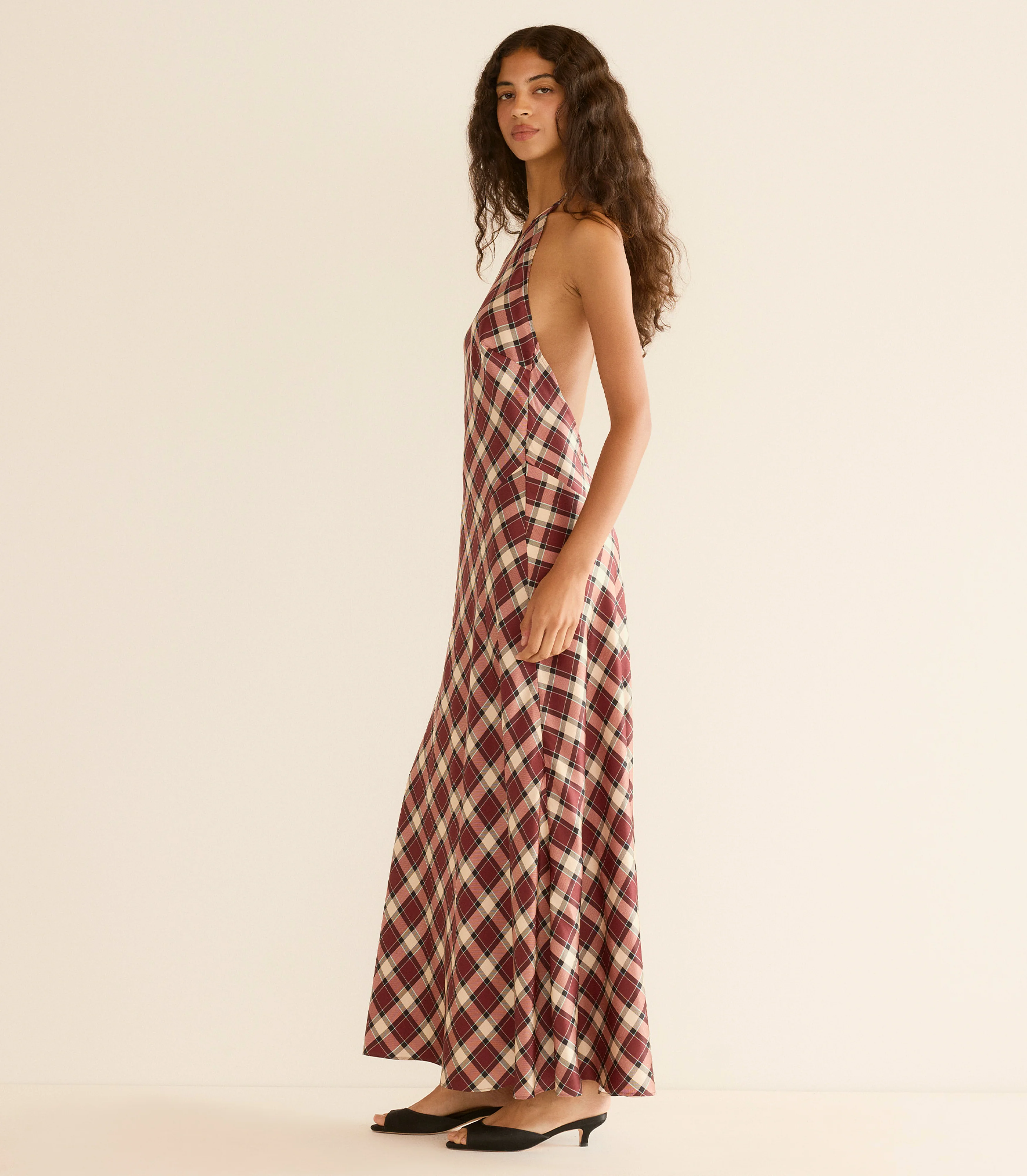 MAXIME DRESS -- NORFOLK PLAID - Image 8