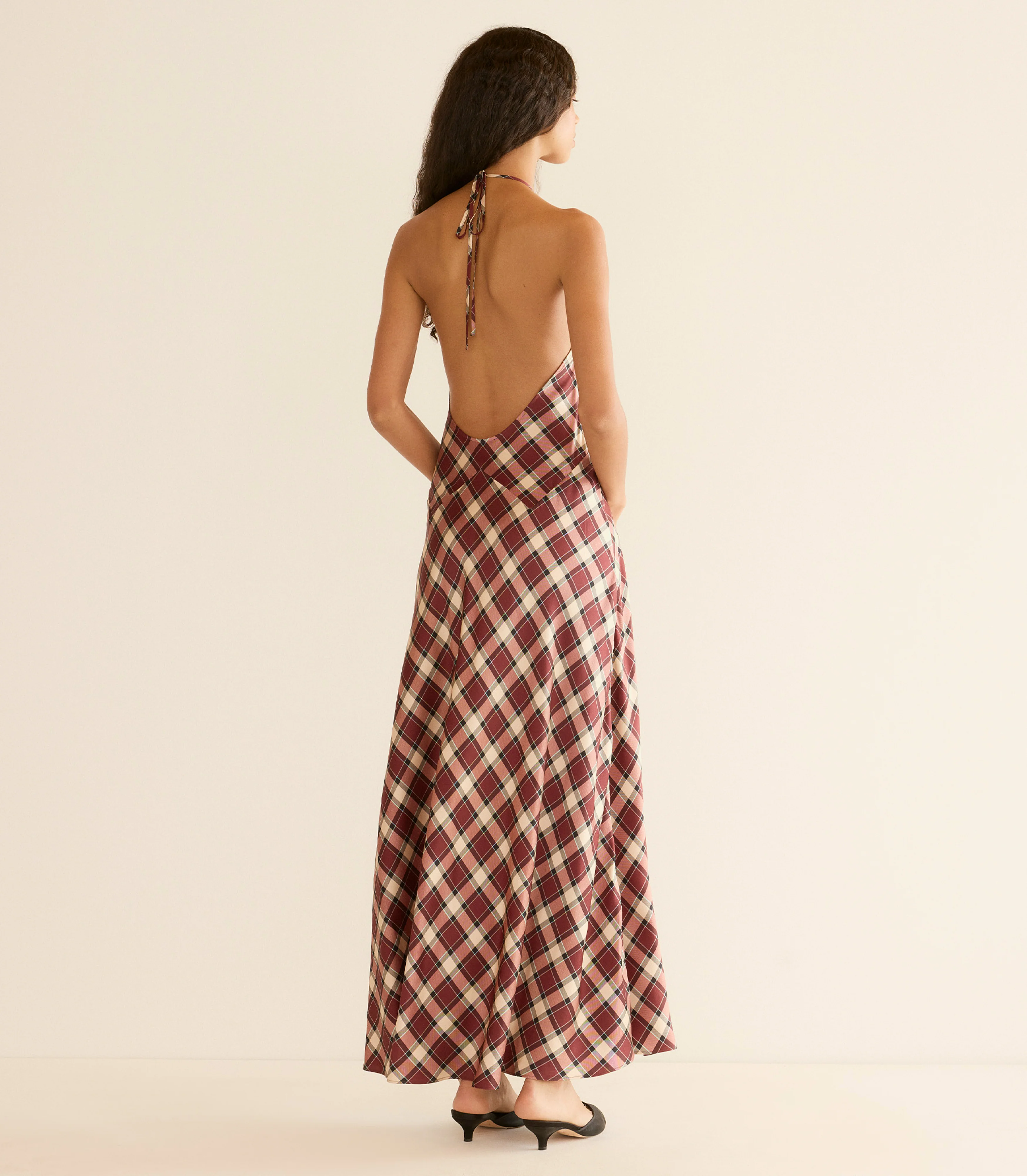 MAXIME DRESS -- NORFOLK PLAID - Image 9