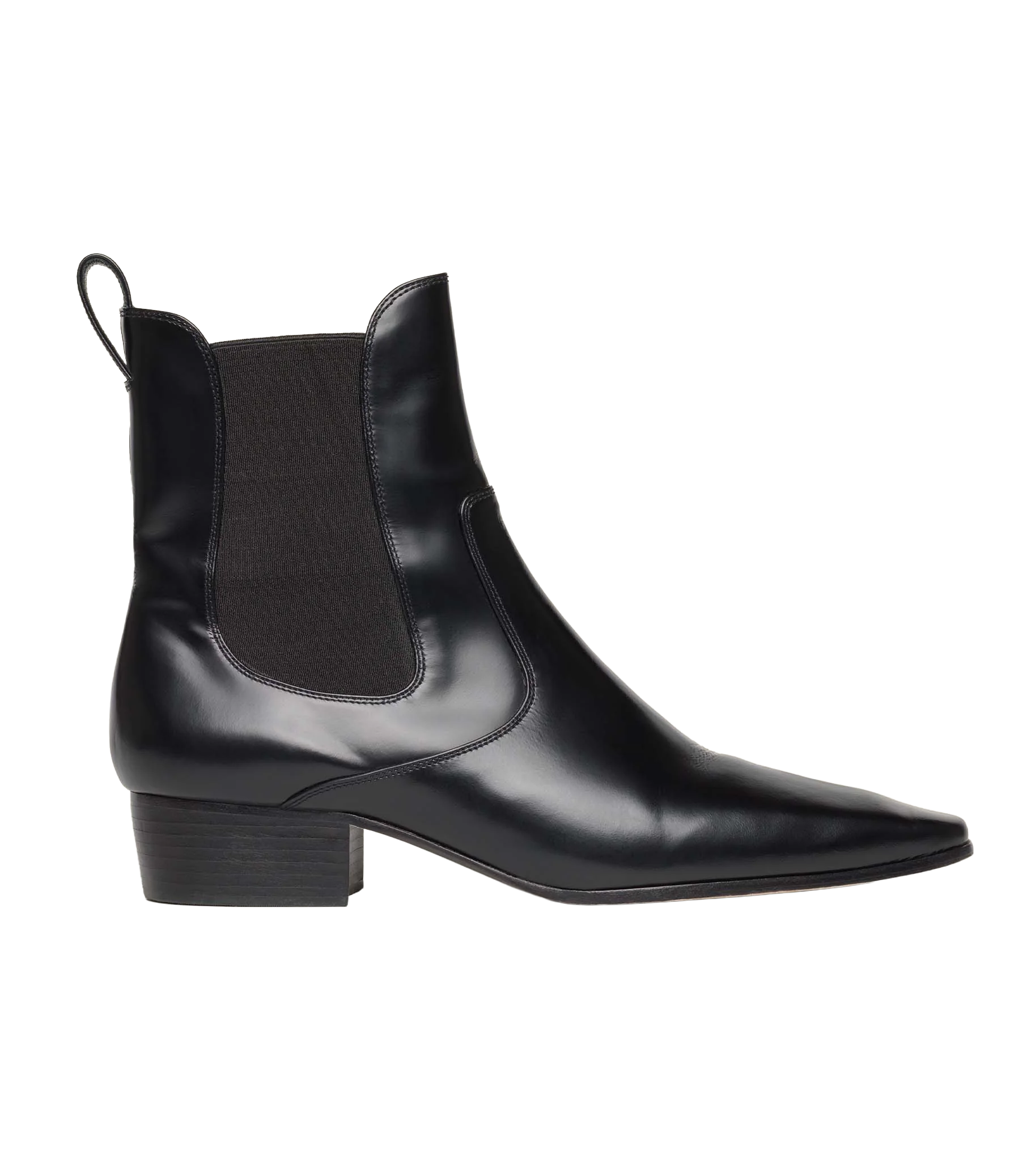 NORMANDY BOOT -- BLACK BOX CALF - Image 4