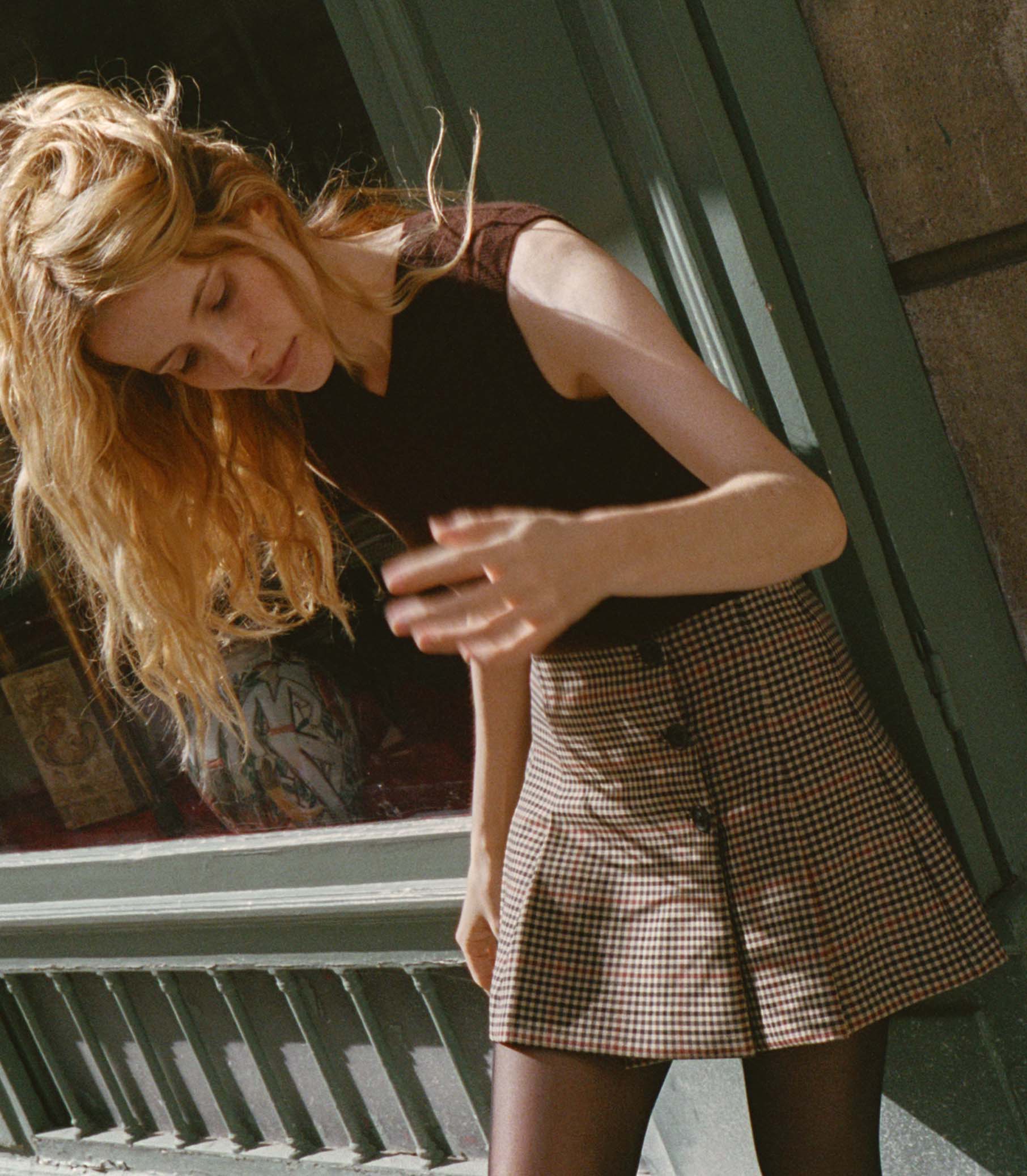 PARTRIDGE SKIRT -- CRAWFORD CHECK - Image 5