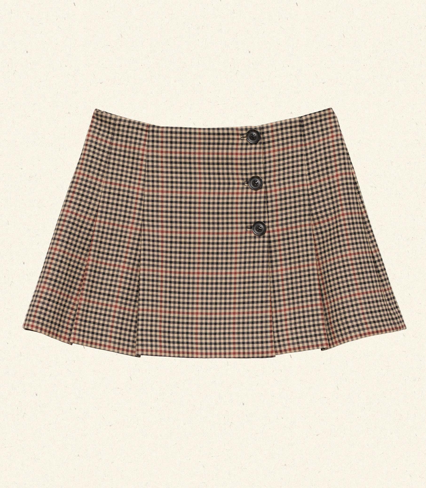 PARTRIDGE SKIRT -- CRAWFORD CHECK - Image 8