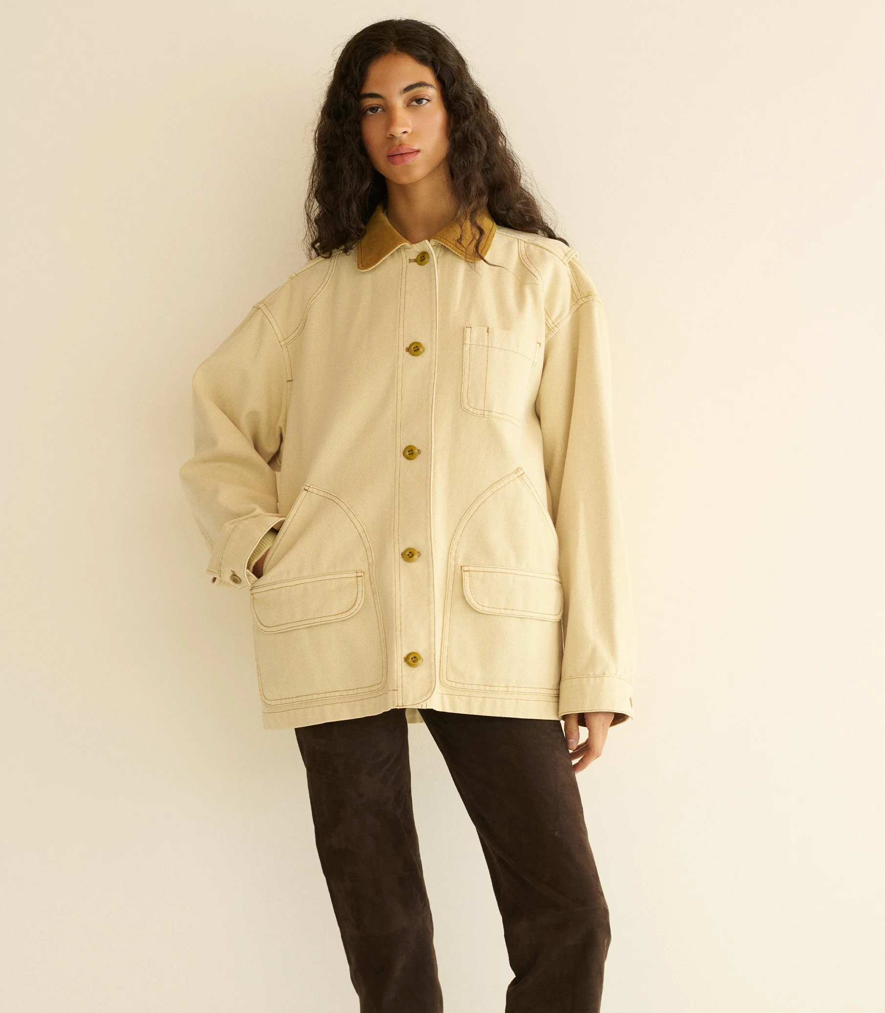 PASCUAL JACKET -- STRAW - Image 4