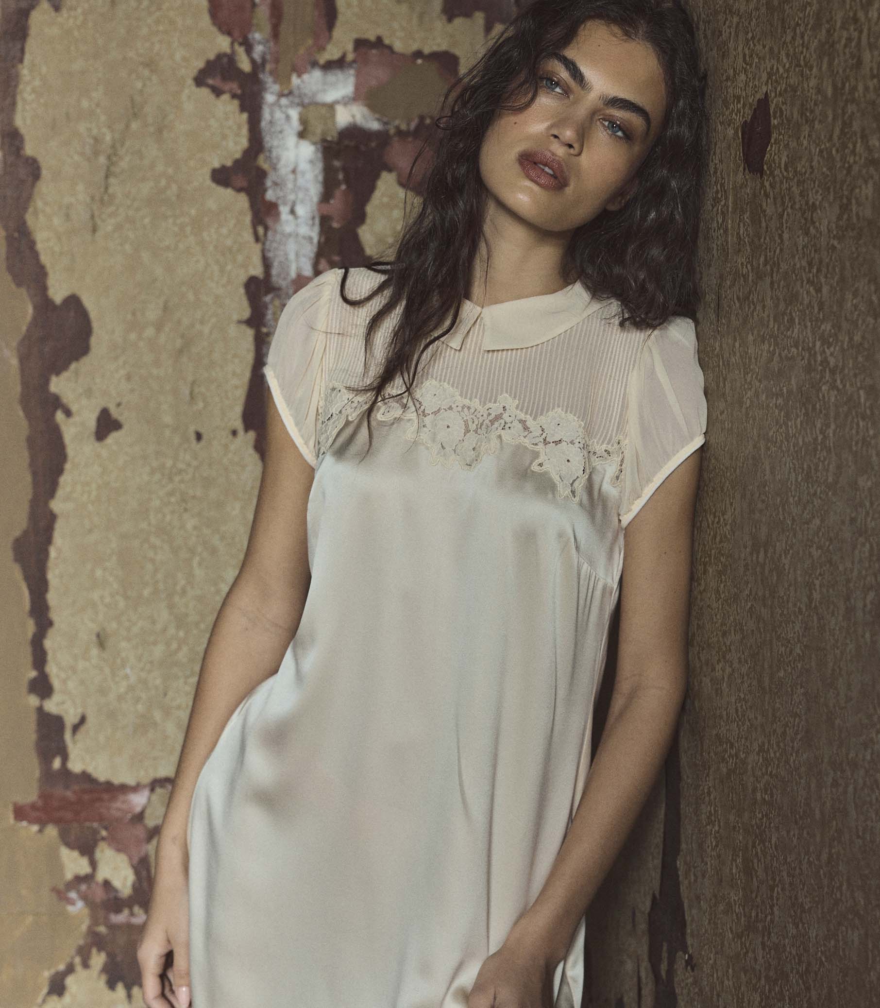 PERLE DRESS -- VANILLA - Image 2