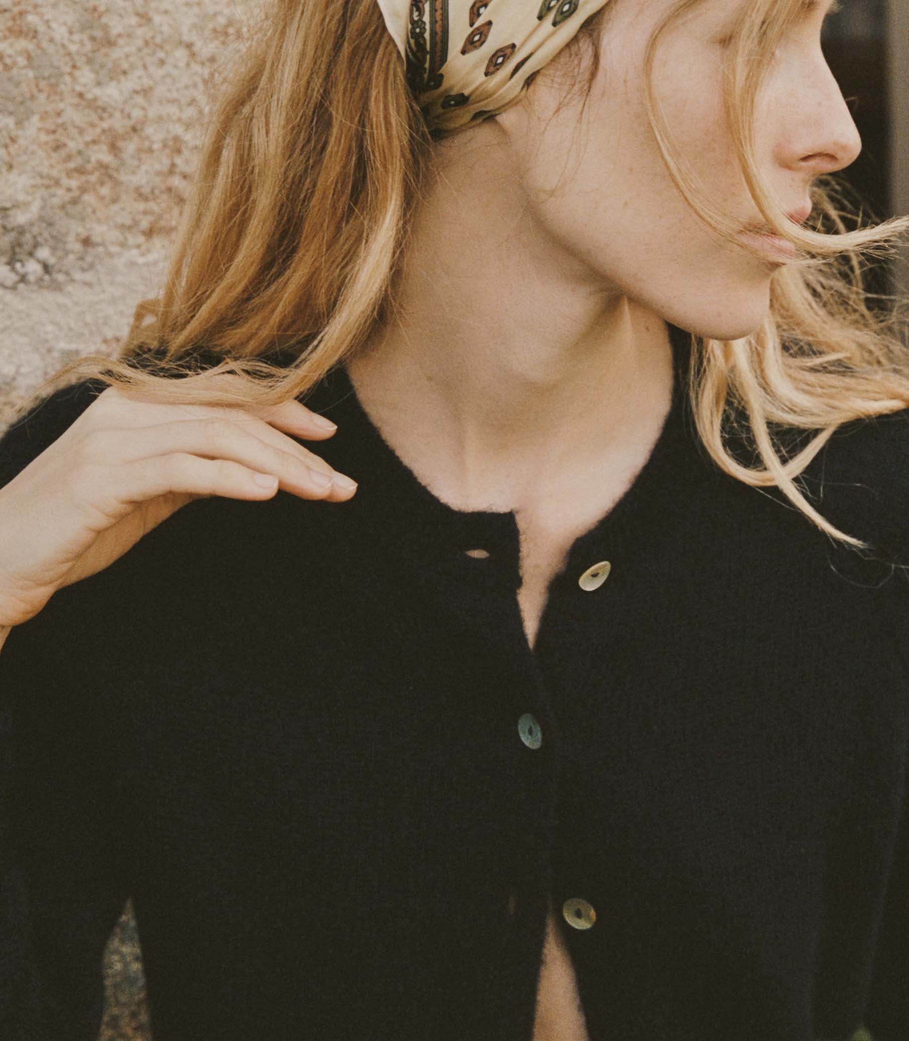 PETRA CARDIGAN -- BLACK - Image 6