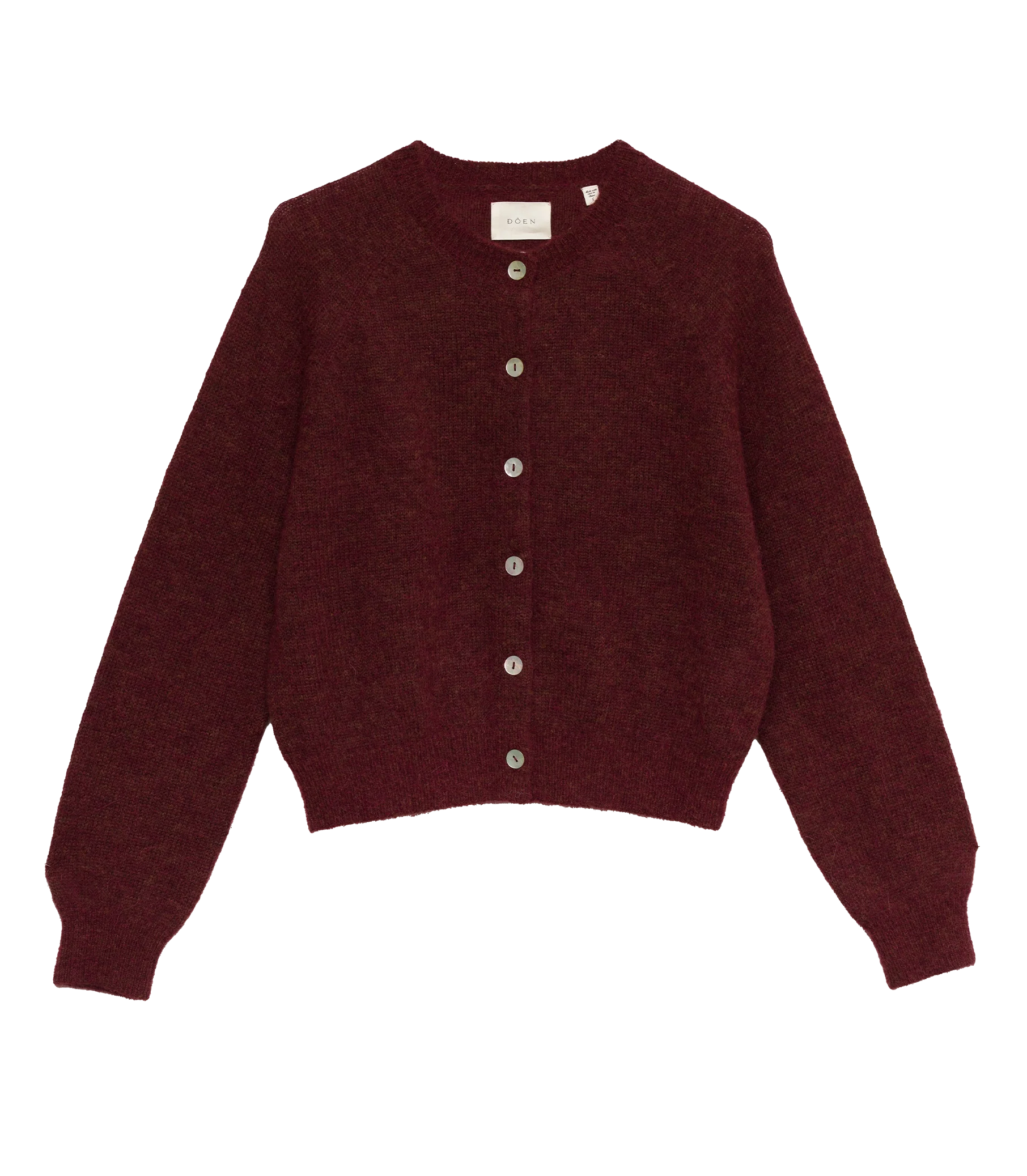 PETRA CARDIGAN -- BORDEAUX - Image 7