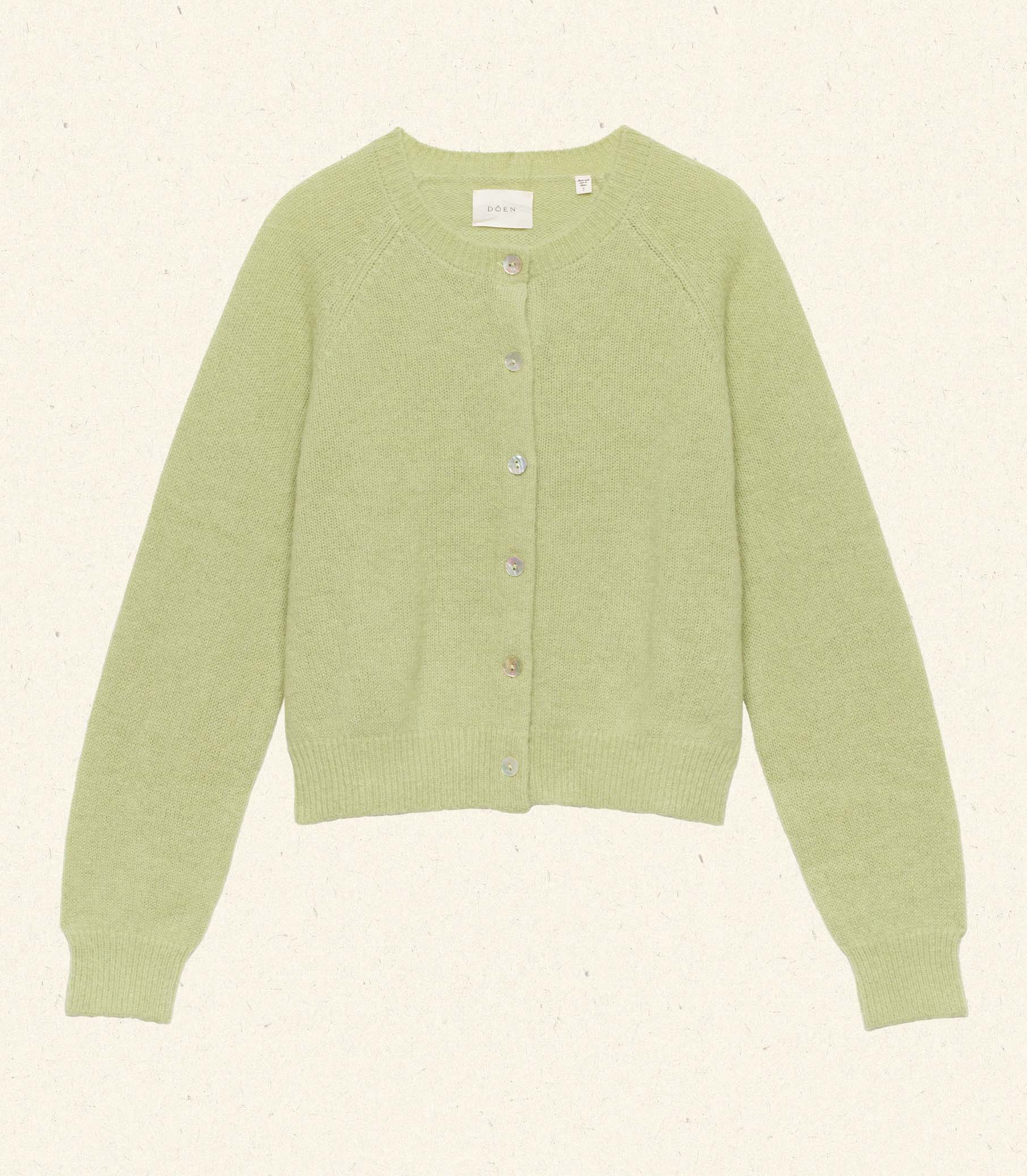 PETRA CARDIGAN -- FERNWOOD GREEN - Image 8