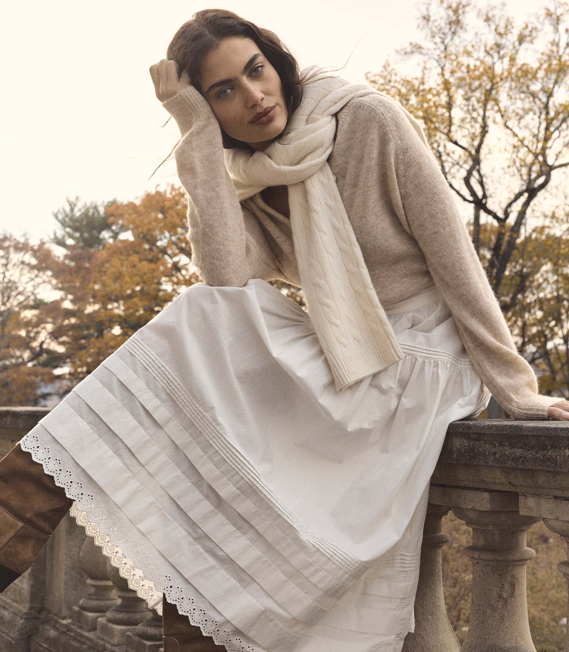PETRA CARDIGAN -- HAZELNUT CREME - Image 4