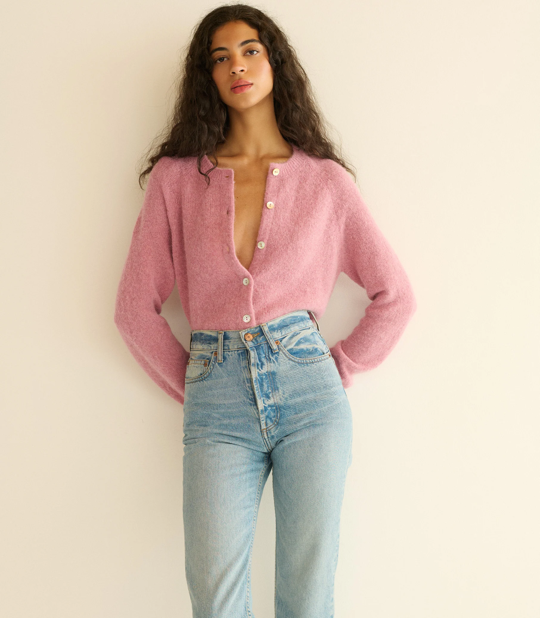 PETRA CARDIGAN -- ROSEBUD - Image 5