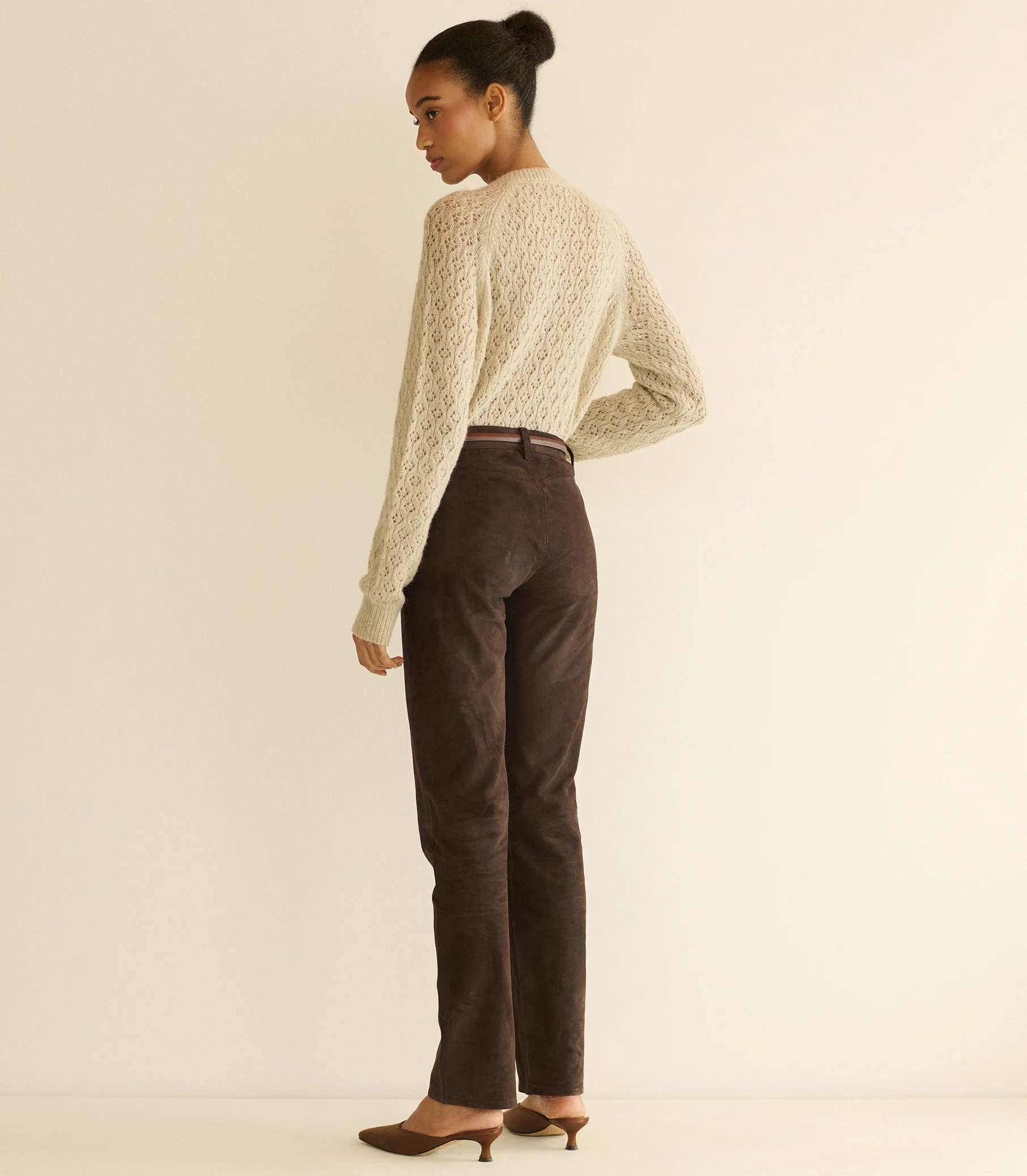 PETRA POINTELLE CARDIGAN -- FEATHERSTONE - Image 5