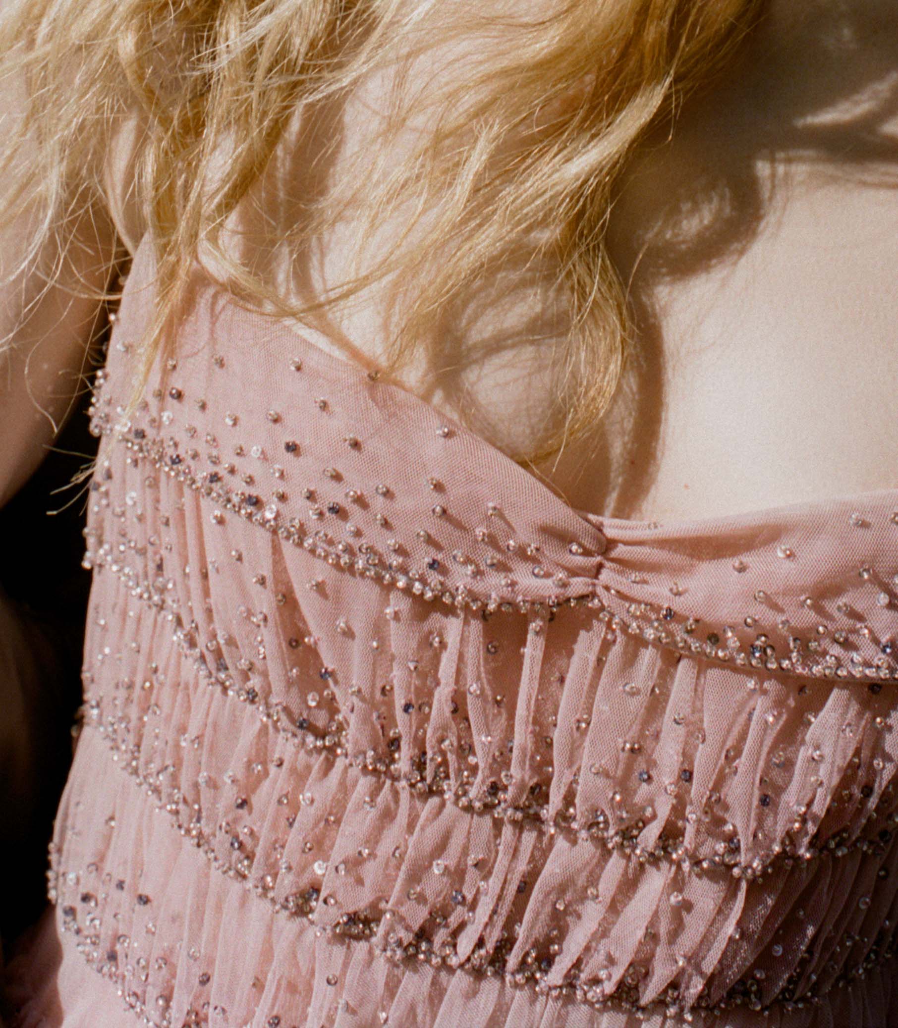 PIERRETTE DRESS -- PALE ROSE - Image 4