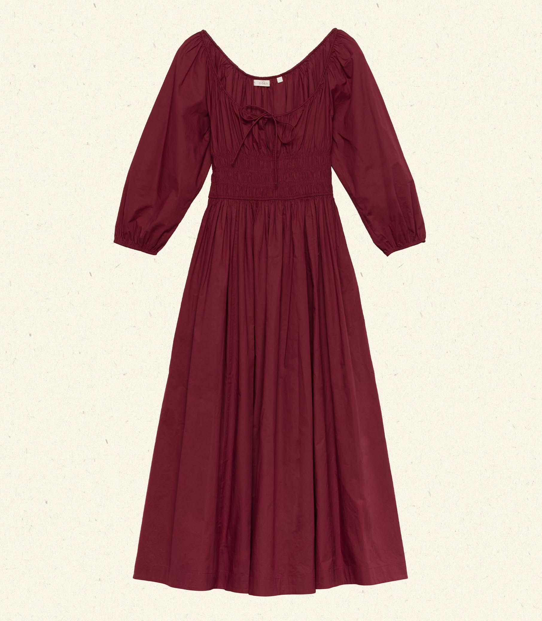 QUINTESSA DRESS -- DEEP CRIMSON - Image 6