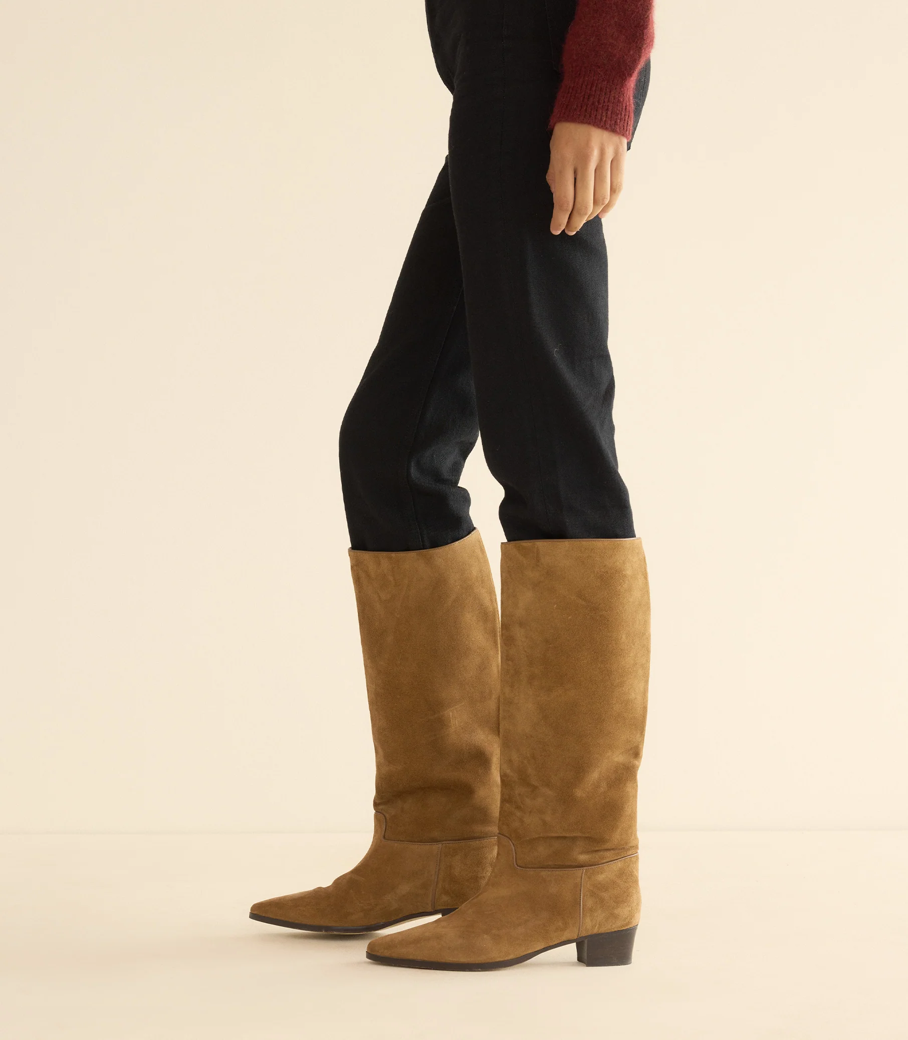 RIVIERA BOOT -- TOBACCO SUEDE - Image 3