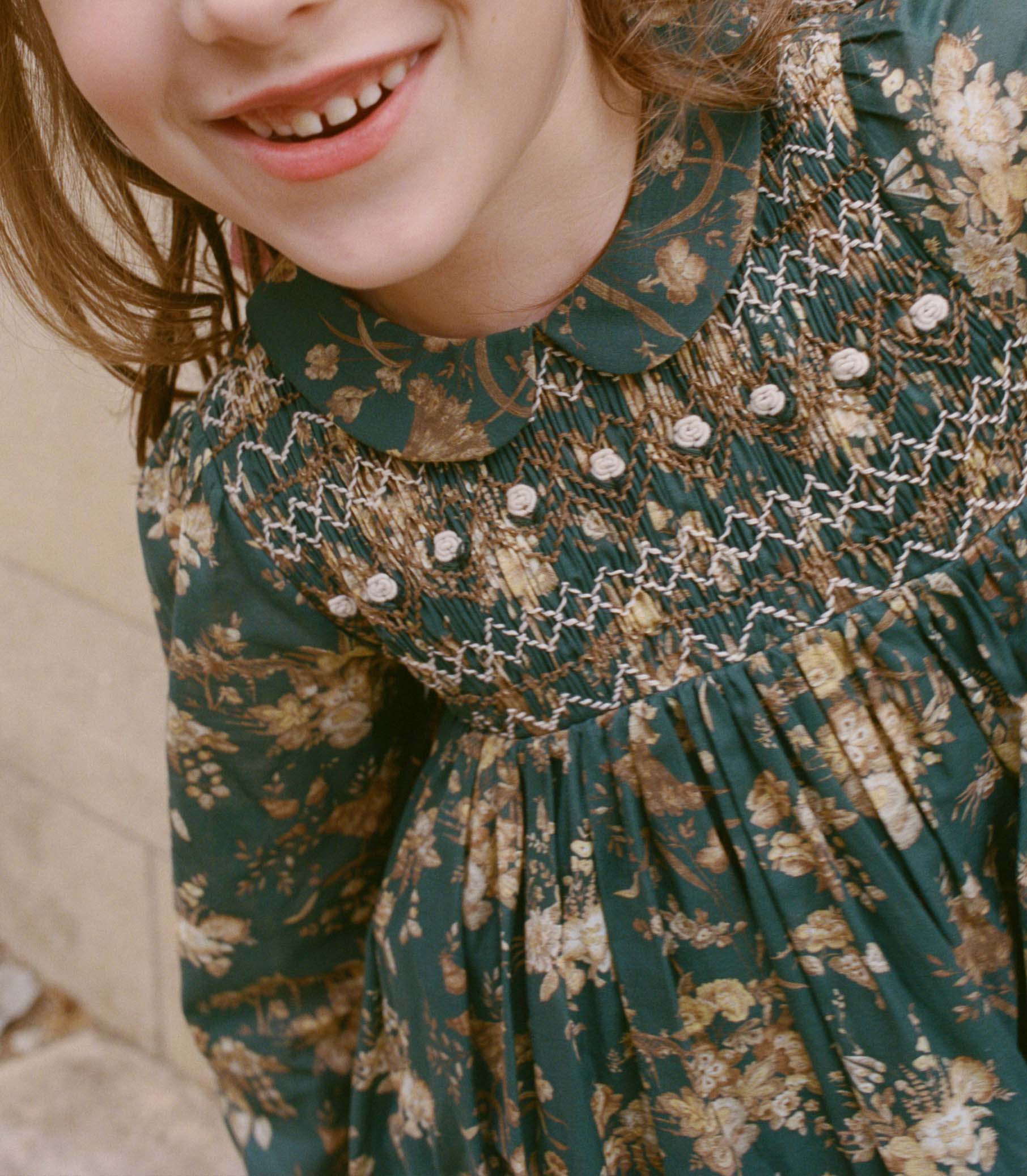 ROSEMARIE DRESS -- LIBERTY FLORAL PARASOL - Image 4