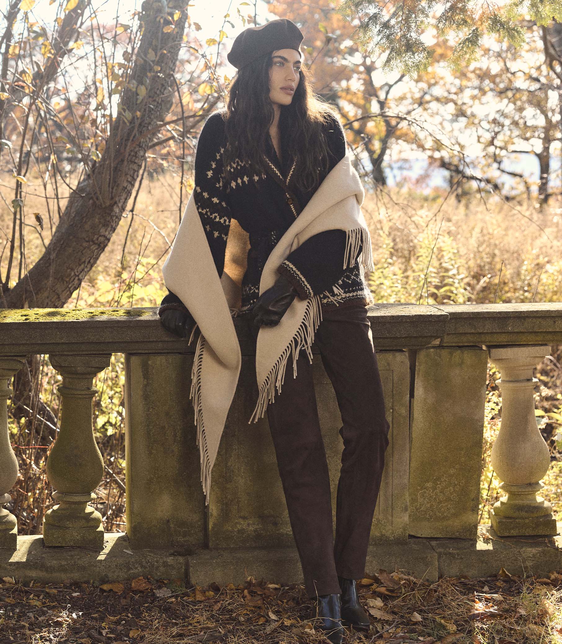 ROUEN PASHMINA -- CREAM