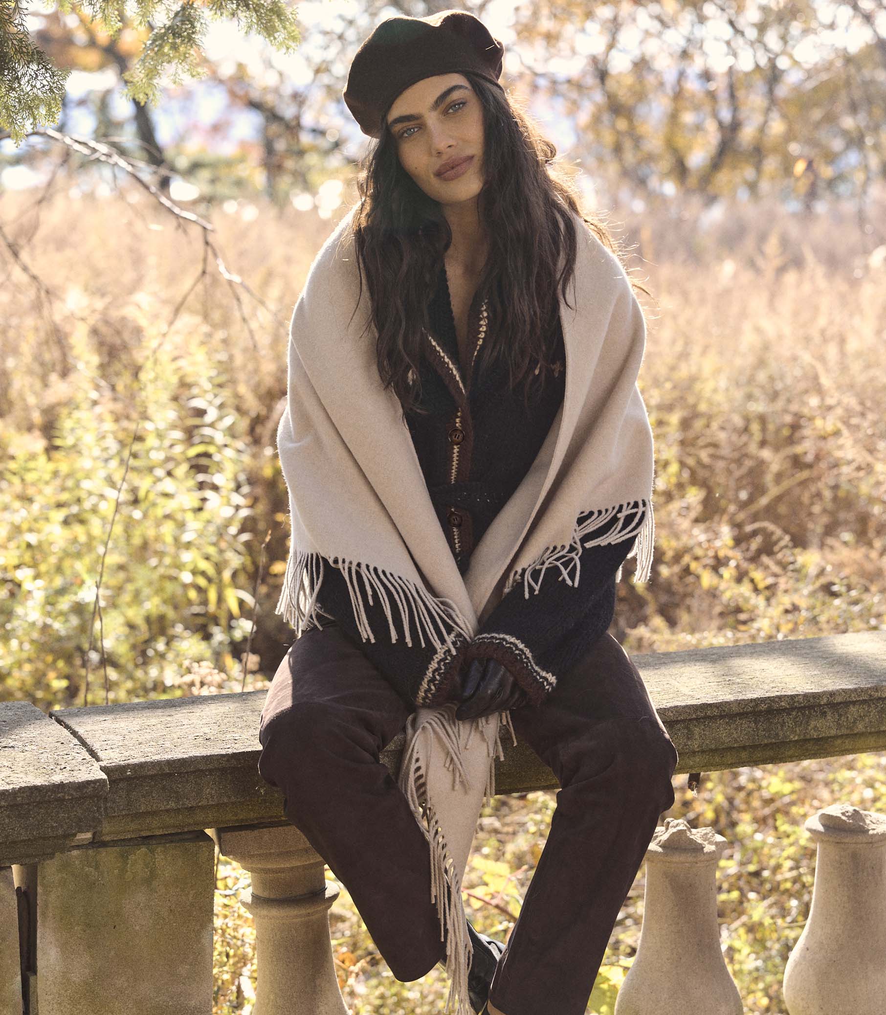 ROUEN PASHMINA -- CREAM - Image 2
