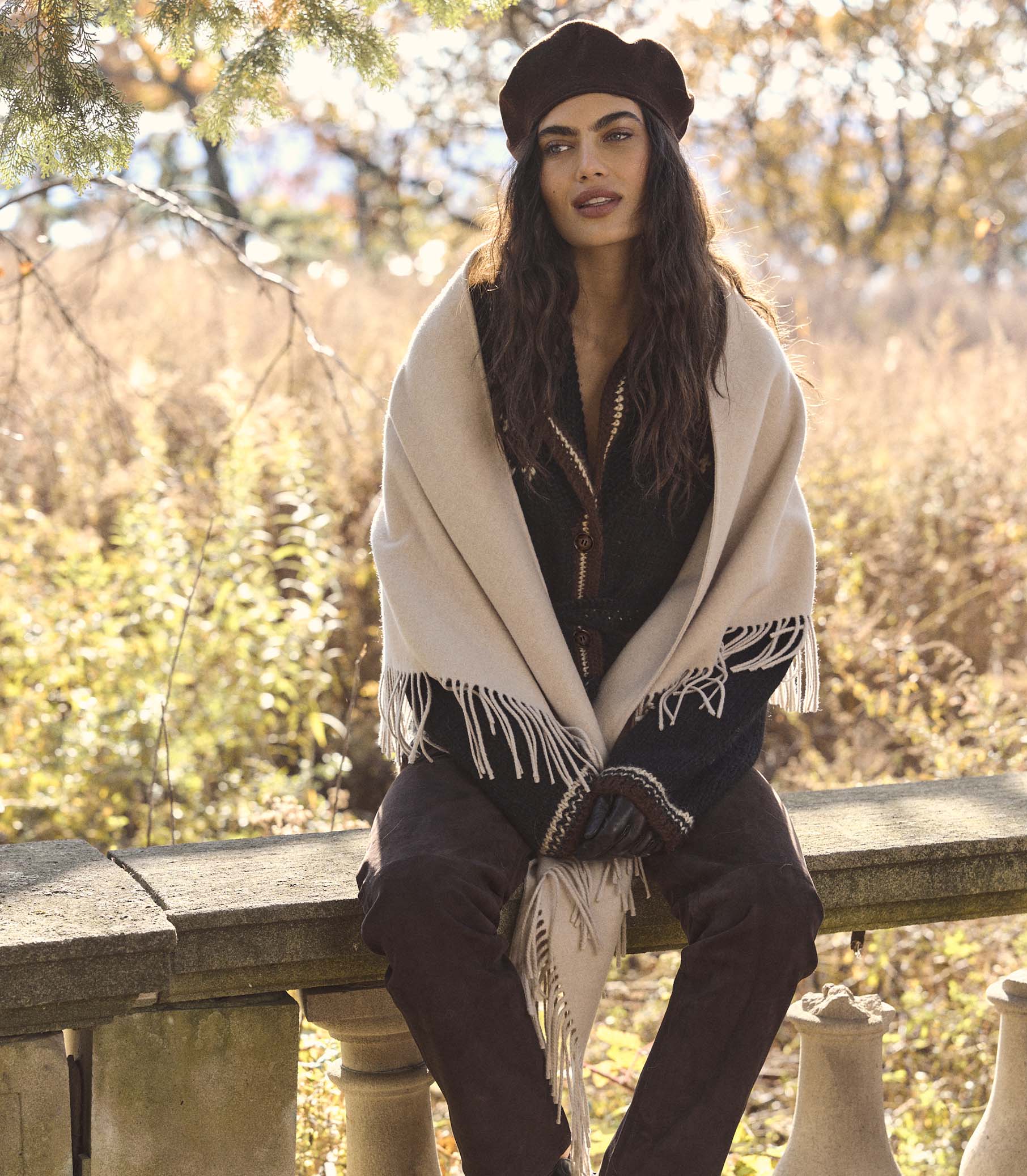 ROUEN PASHMINA -- CREAM - Image 3