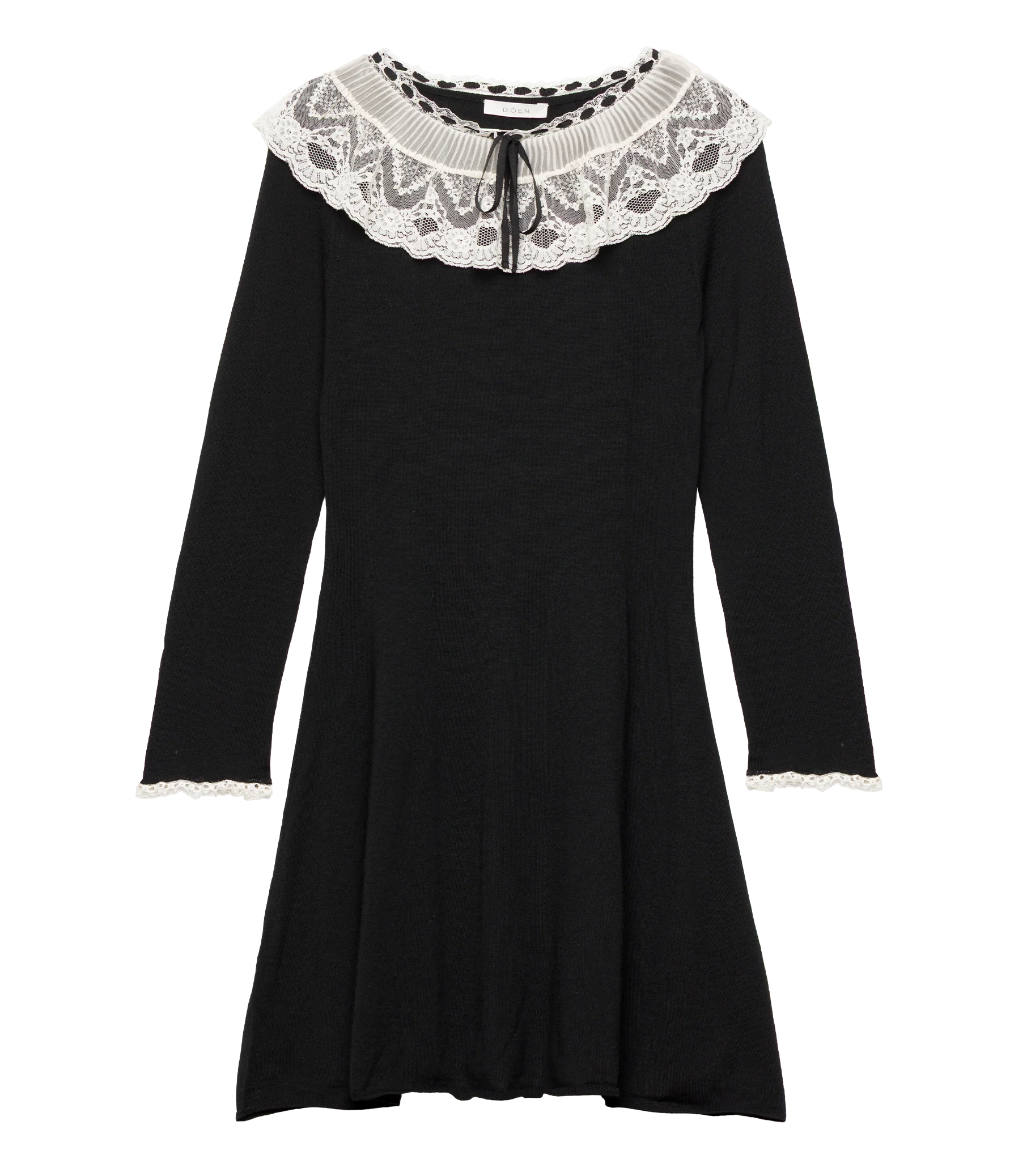SANDRINE DRESS -- BLACK - Image 10
