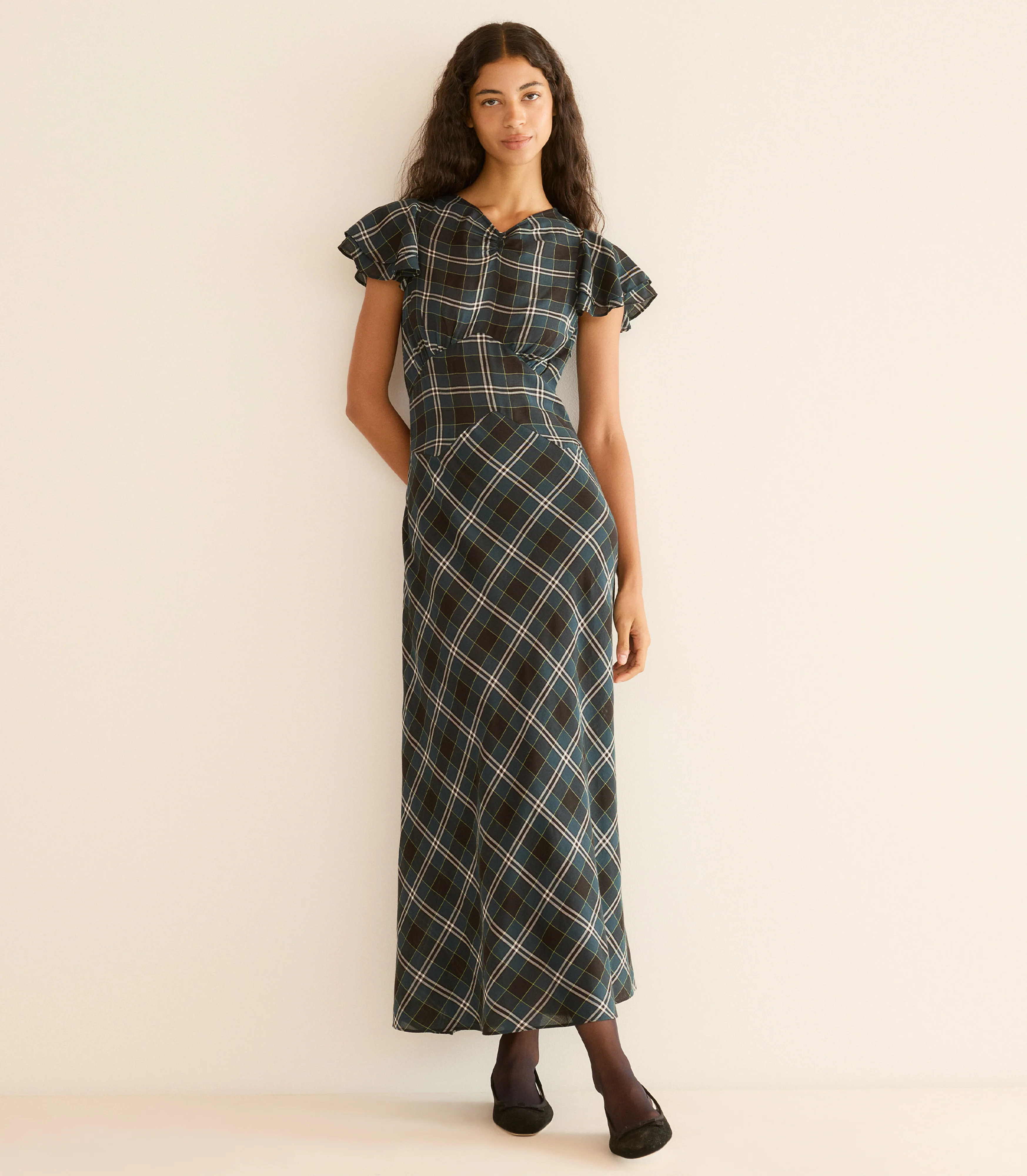 SERAPHINE DRESS -- AMBLE PLAID