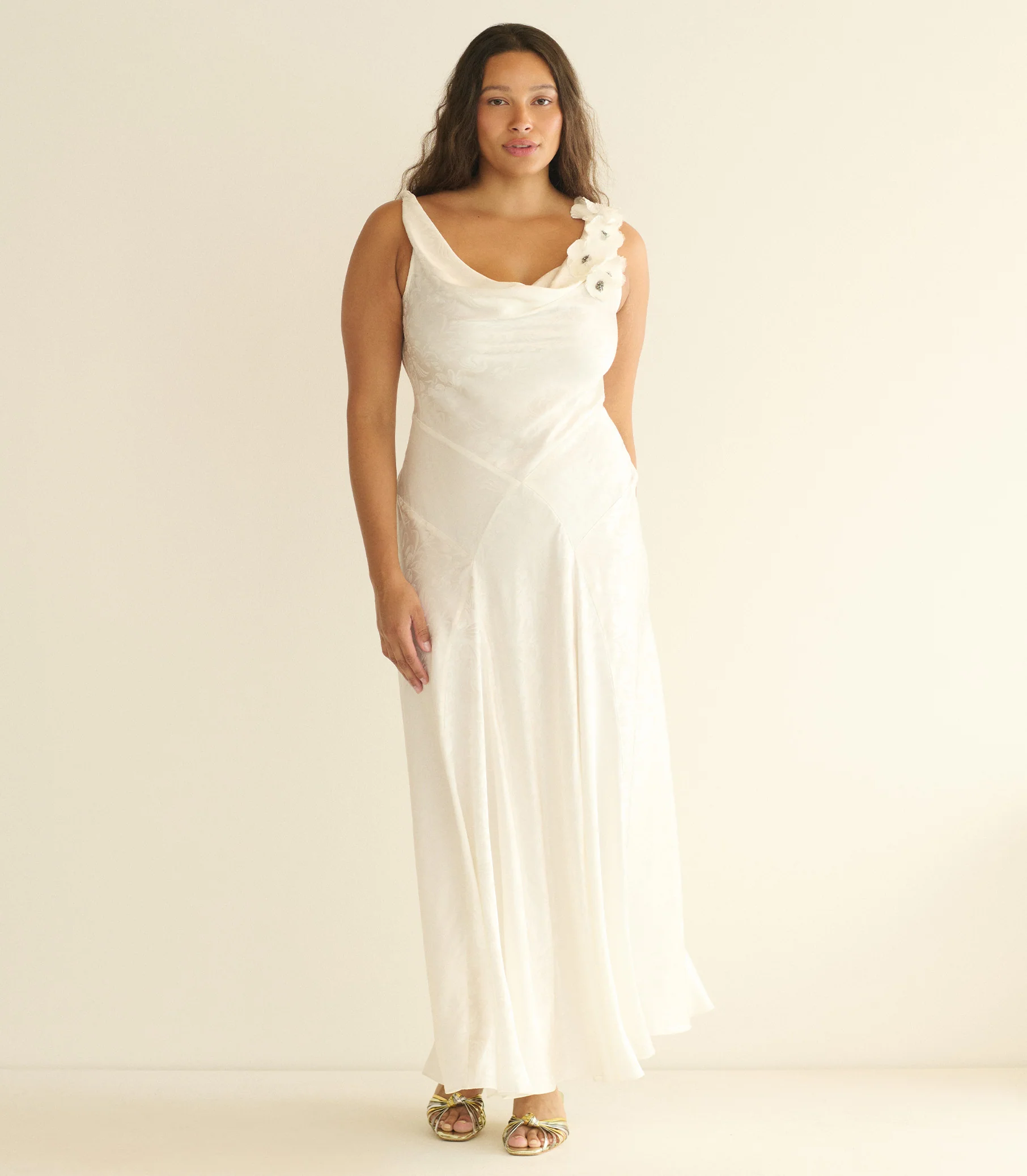 SOLENA DRESS -- SALT - Image 9