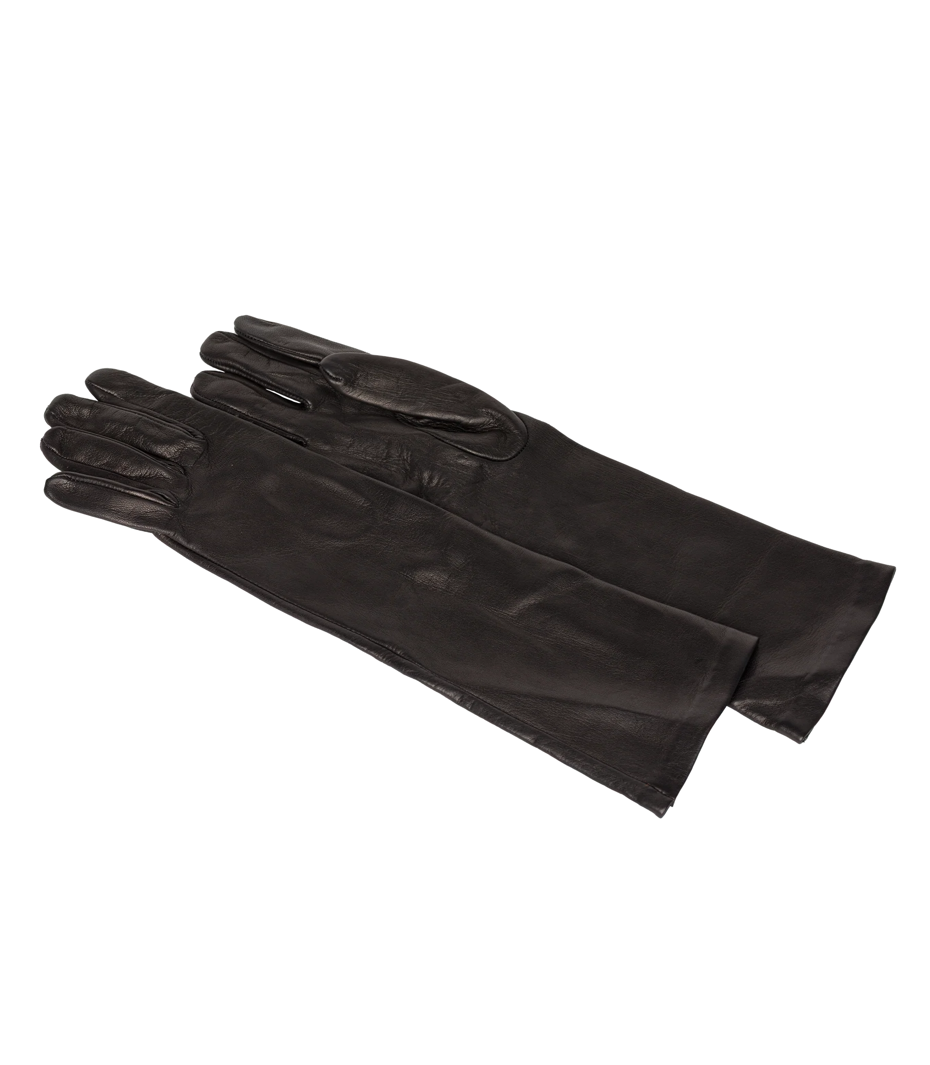 STINE GLOVES -- BLACK LEATHER - Image 6