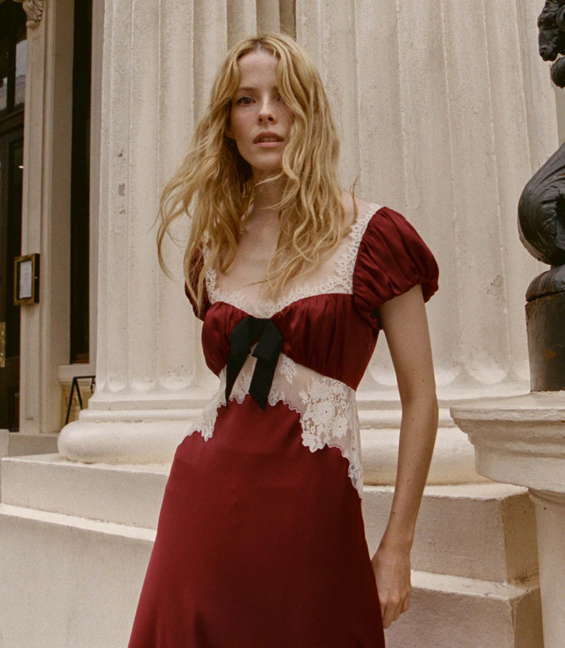 VEDA DRESS -- ELDERBERRY - Image 2