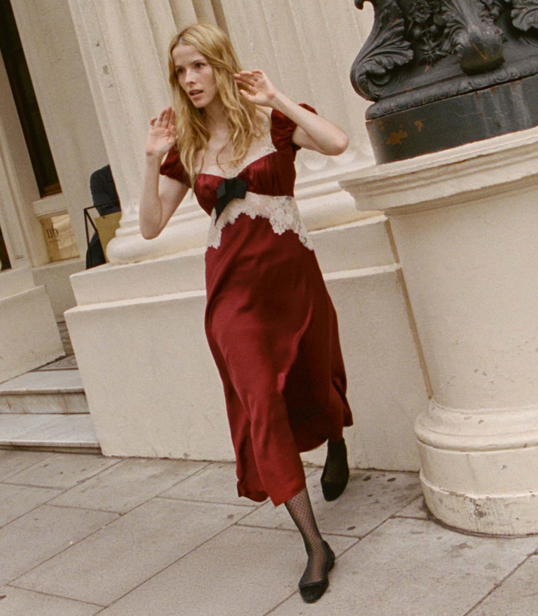 VEDA DRESS -- ELDERBERRY - Image 5