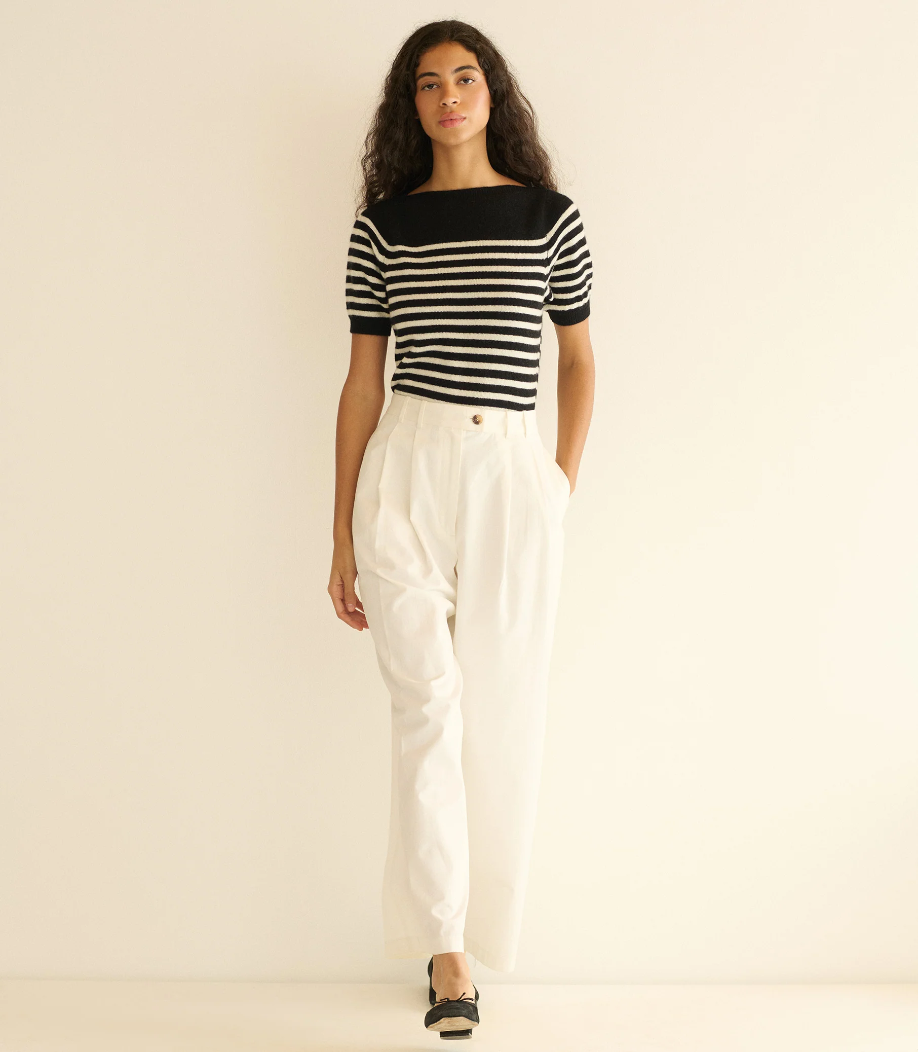 VIDETTE SWEATER -- MARCEAU STRIPE - Image 2