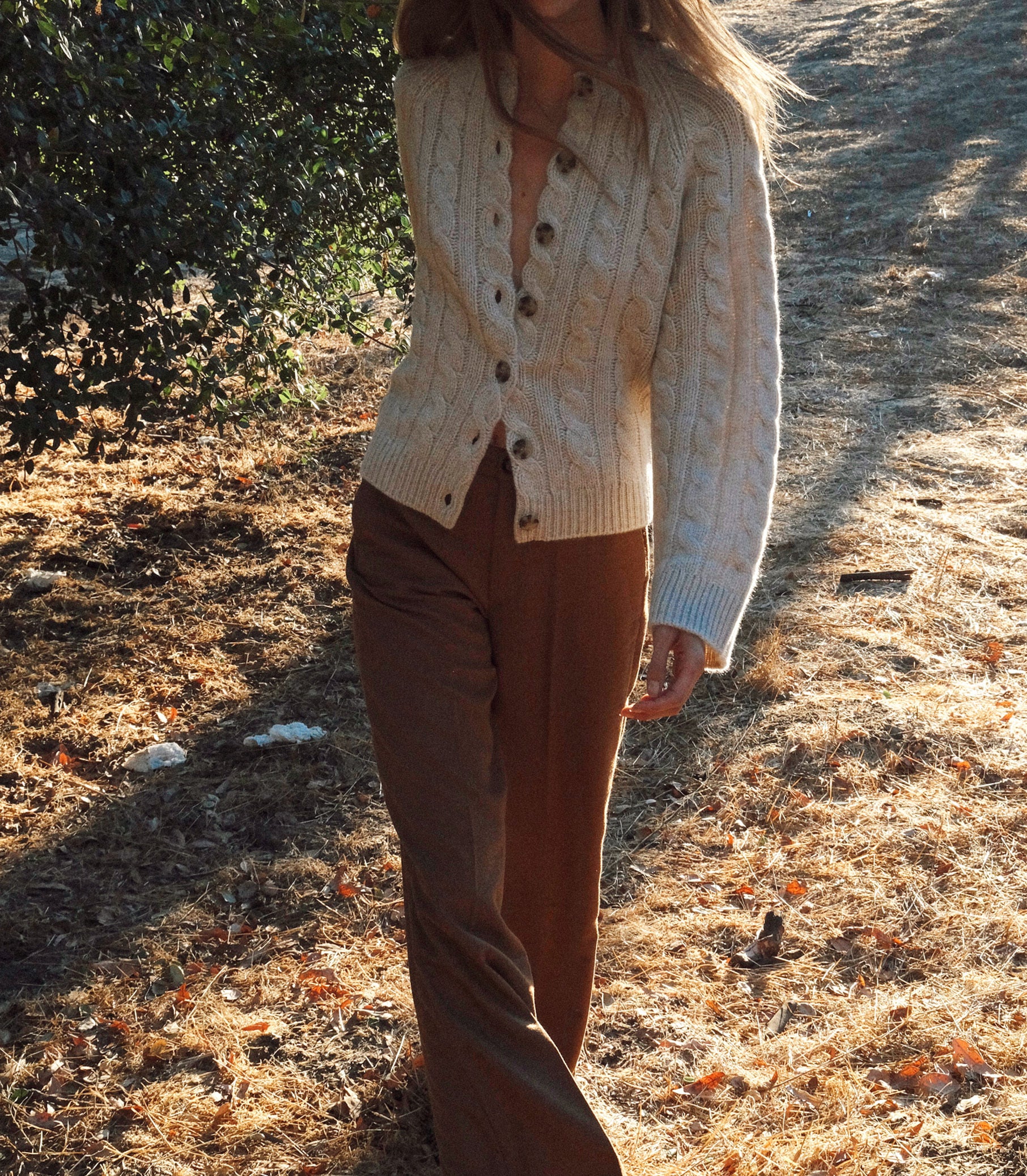 VIRGINIE CASHMERE CARDIGAN -- COTTAGE - Image 8