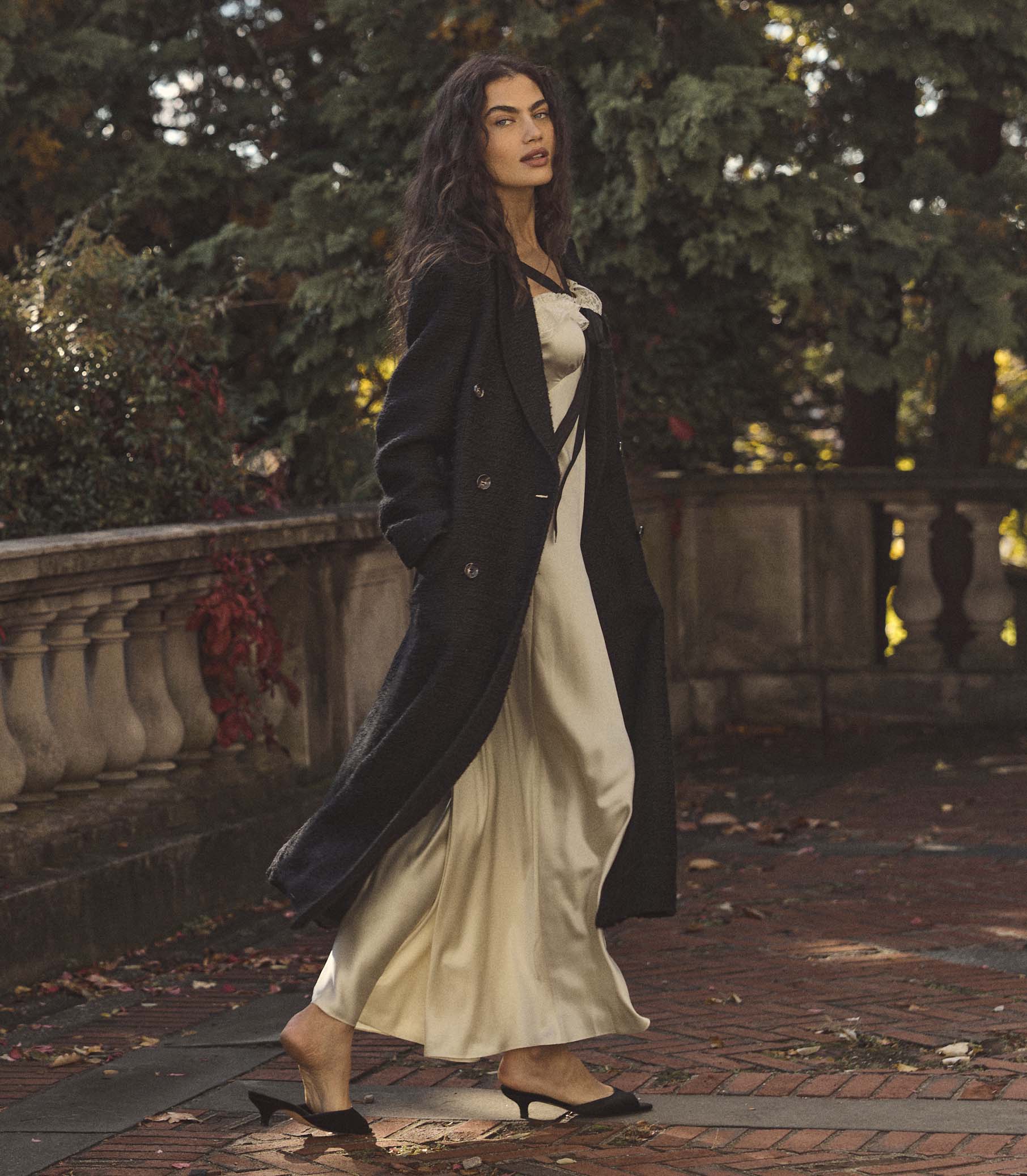 WILHELMINA COAT -- BLACK - Image 5